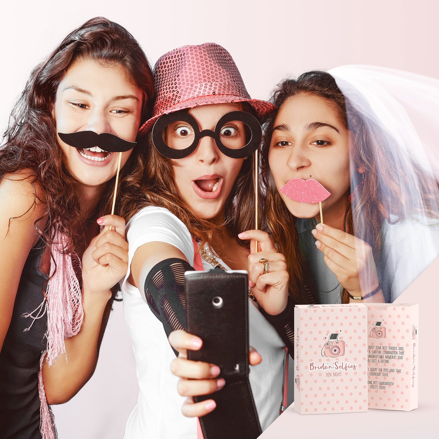 Spielehelden Bride'n'Selfies, hra s fotkami, 55 fotografických úloh, pre dievčatá v anglickom jazyku – Obrázok 2