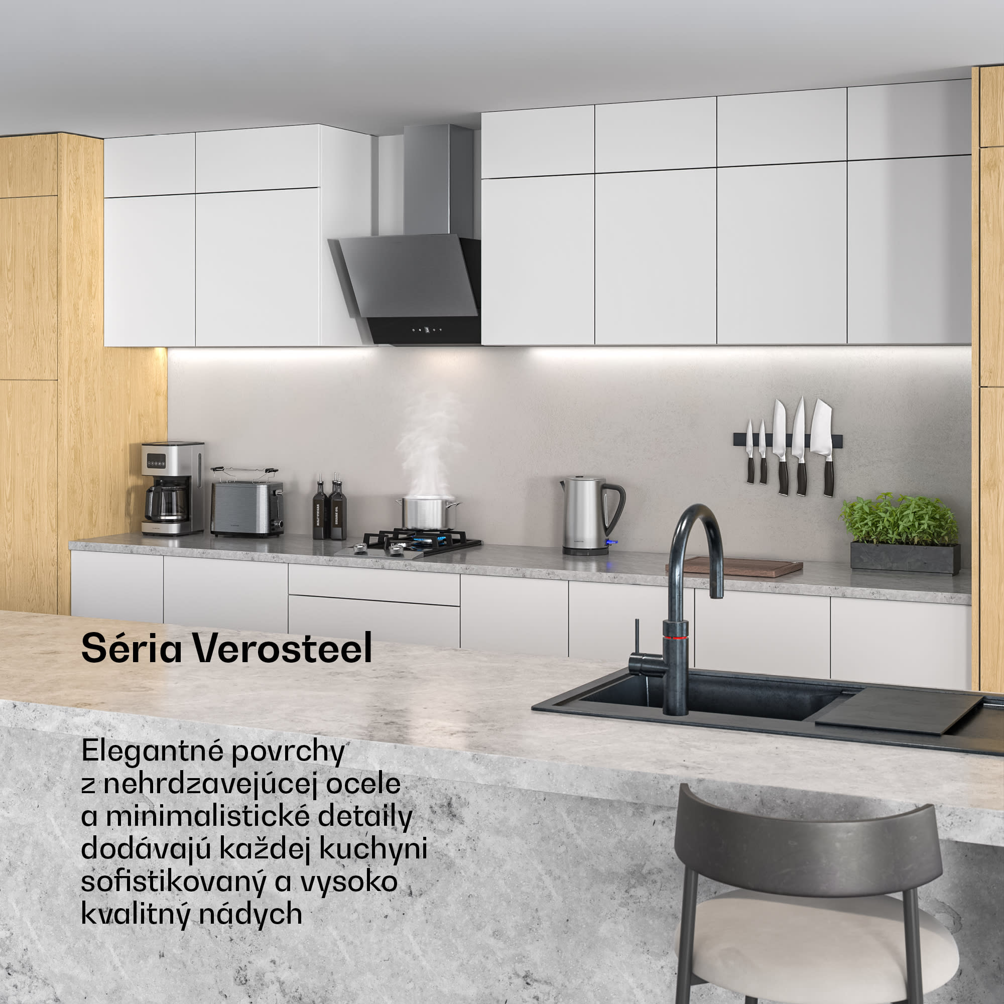 Klarstein Verosteel hriankovač | Hriankovač na 2 krajce | 800 W | 7 úrovní opečenia | Ohrievač žemlí – Obrázok 2