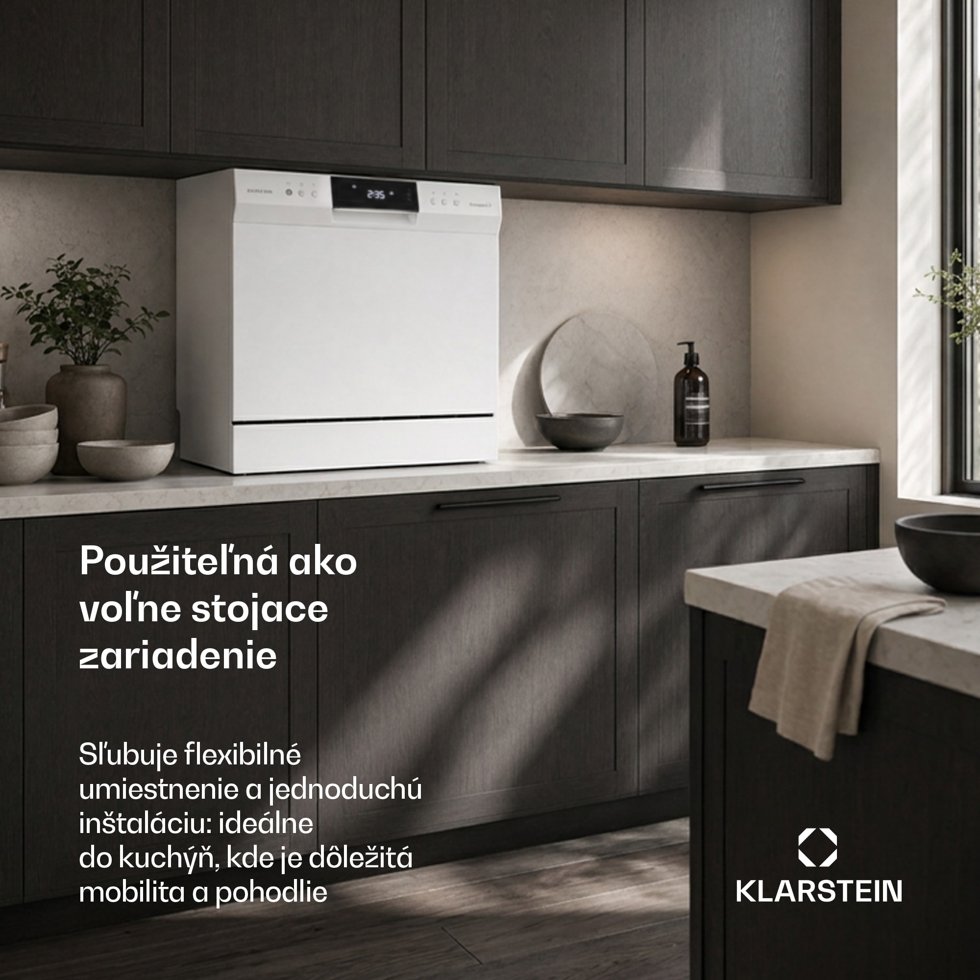 Klarstein Amazonia vstavaná umývačka riadu | 8 programov | Technológia Aqua-Stop | 1620 W | 55 cm – Obrázok 4