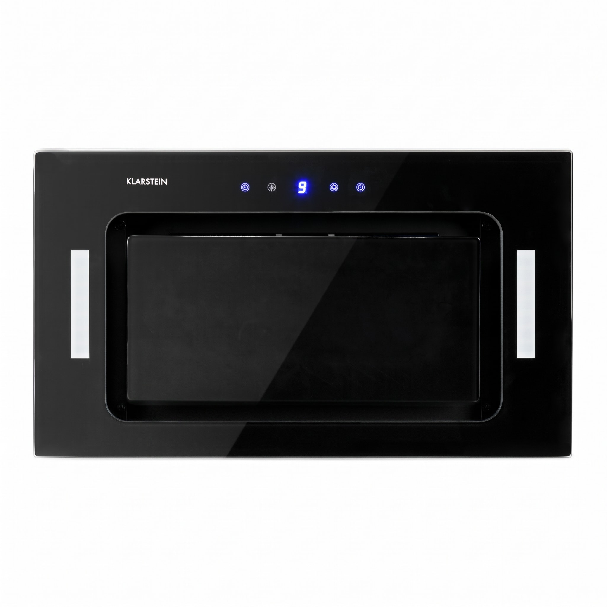 Klarstein Hektor, digestor, 52 cm, vstavaný, 467 m³/h, LED, dotykové ovládanie, sklo, čierny – Obrázok 4