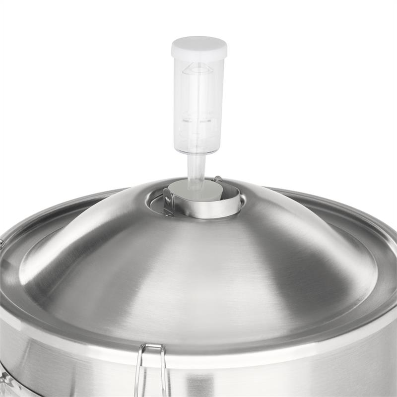 Klarstein Maischfest 30, fermentačný kotol, 30 l, kvasná rúrka, nehrdzavejúca oceľ 304 – Obrázok 3