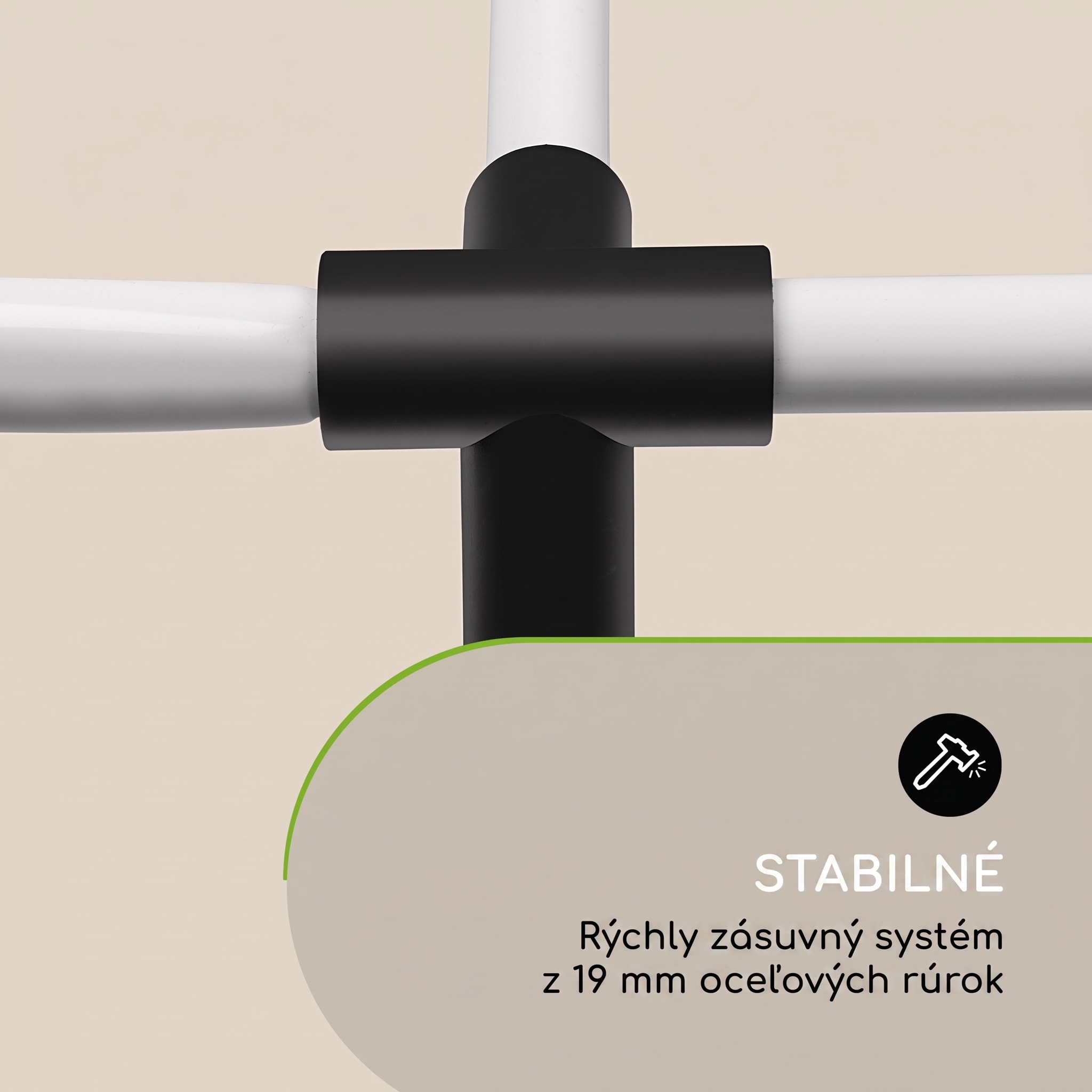 Blumfeldt High Grow Top 160, rozšírenie skleníka, 160 x 80 x 115 cm, oceľové trubky, PVC – Obrázok 4