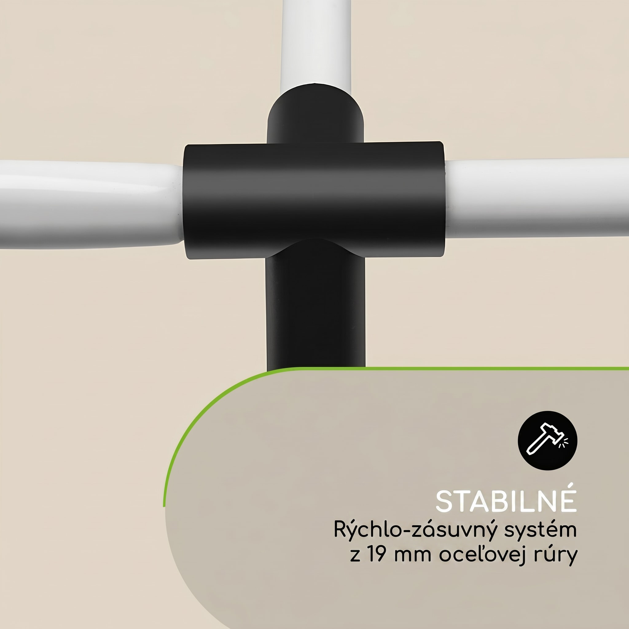 Blumfeldt High Grow Top 200, rozšírenie skleníka, 200 x 115 x 100 cm, oceľové trubky, PVC – Obrázok 4