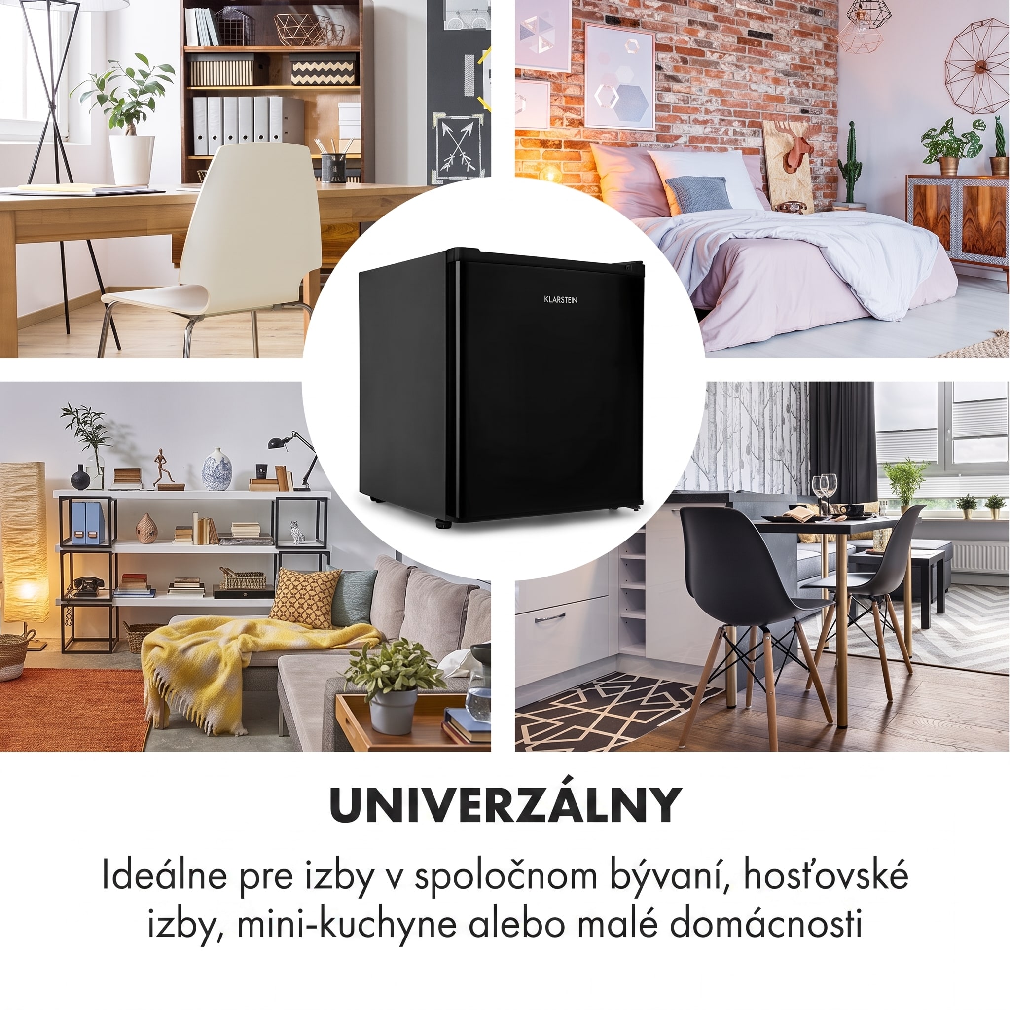 Klarstein Garfield Eco, mini mraznička, 33 l, energet. trieda E+, 4 hviezdičky, kompaktná – Obrázok 5