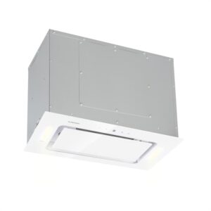 Klarstein Hektor, digestor, 52 cm, vstavaný, 467 m³/h, LED, dotykové ovládanie, sklo, biely