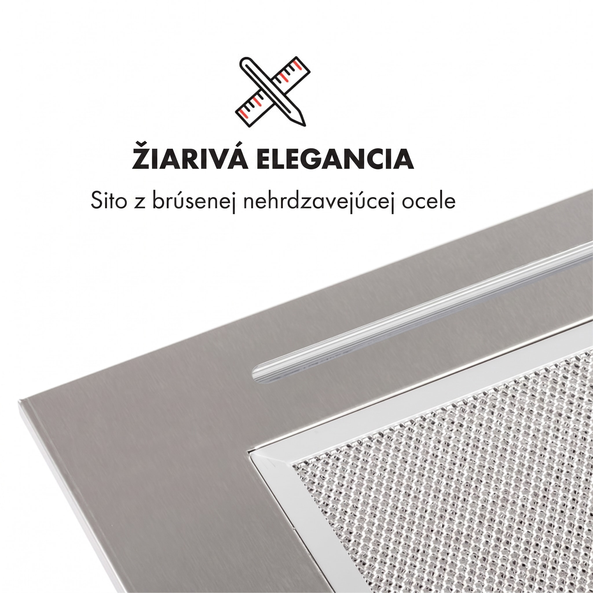 Klarstein Down Under 60, digestor, 60 cm, vstavaný, 590 m³/h, LED, nehrdzavejúca oceľ – Obrázok 3