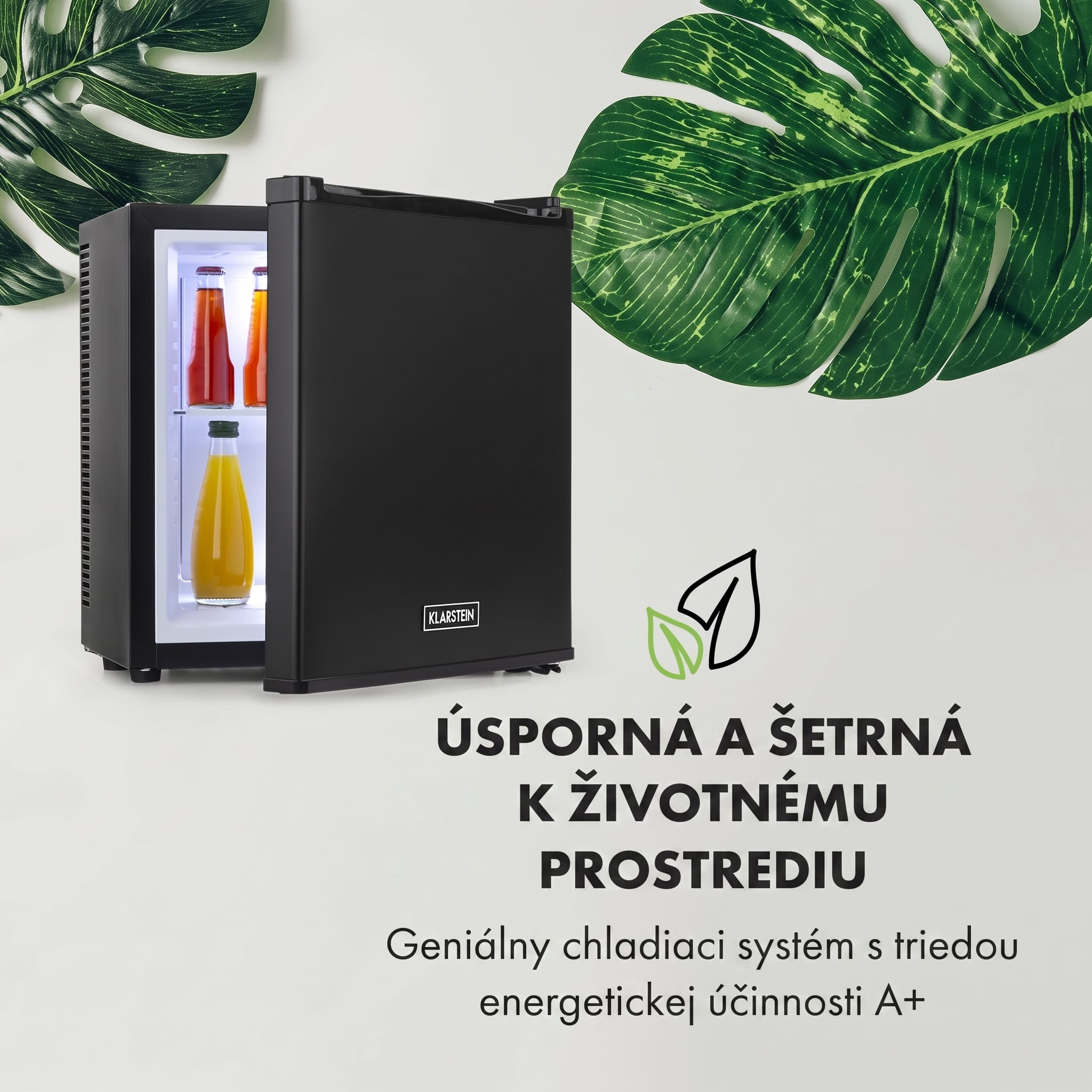 Klarstein Secret Cool, mini chladnička, minibar, 13 l, energet. trieda G, čierna – Obrázok 5