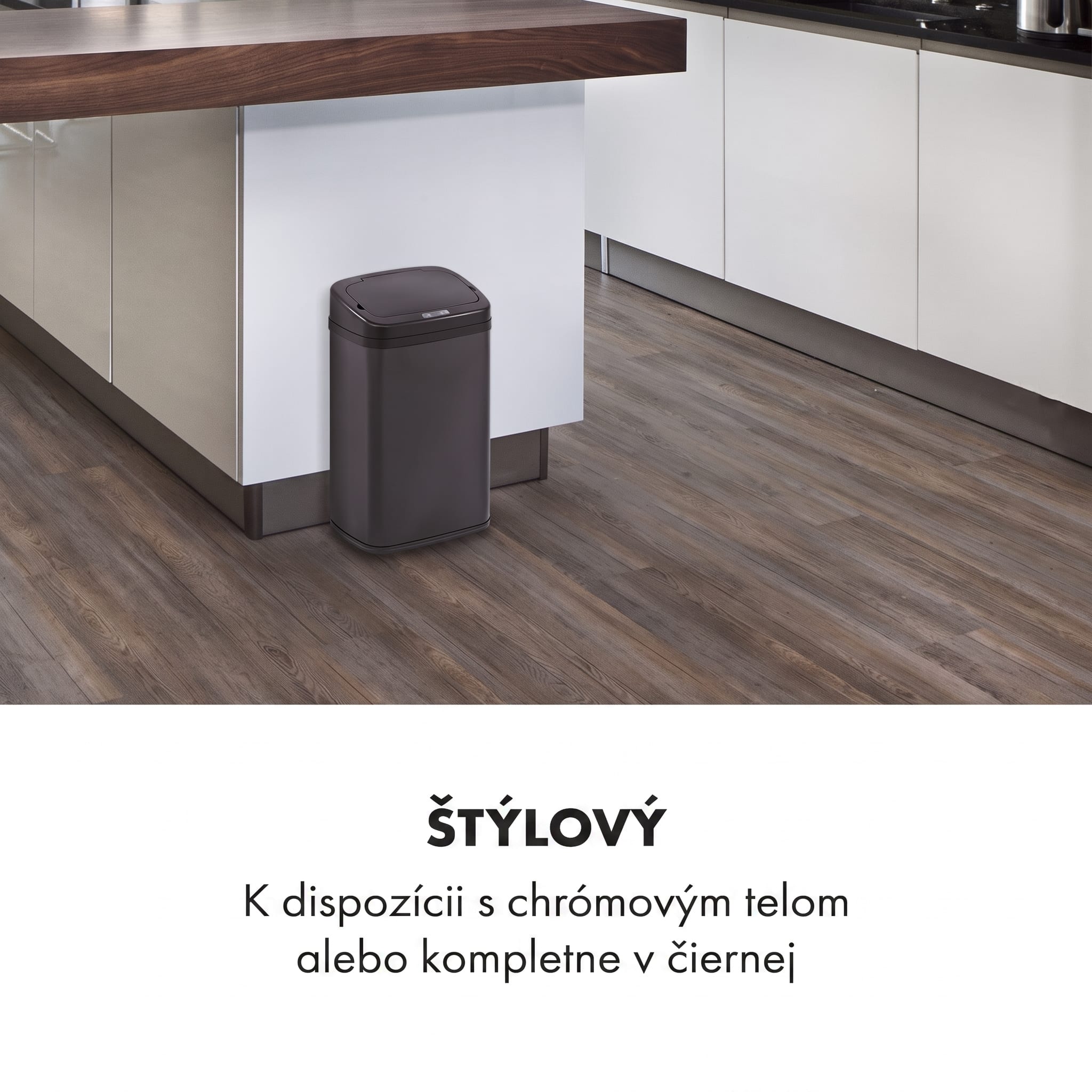 Klarstein Cleansmann, kôš na odpadky, senzor, 30 litrov, na odpadkové vrecia, ABS, čierny – Obrázok 2