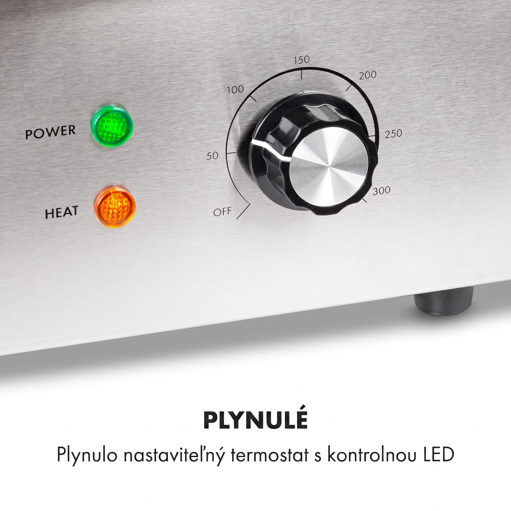 Klarstein Grillmeile 3000GR, elektrický gril, 3000 W, grilovacia platňa 54,5 x 35 cm, hladký/rebrovaný – Obrázok 3
