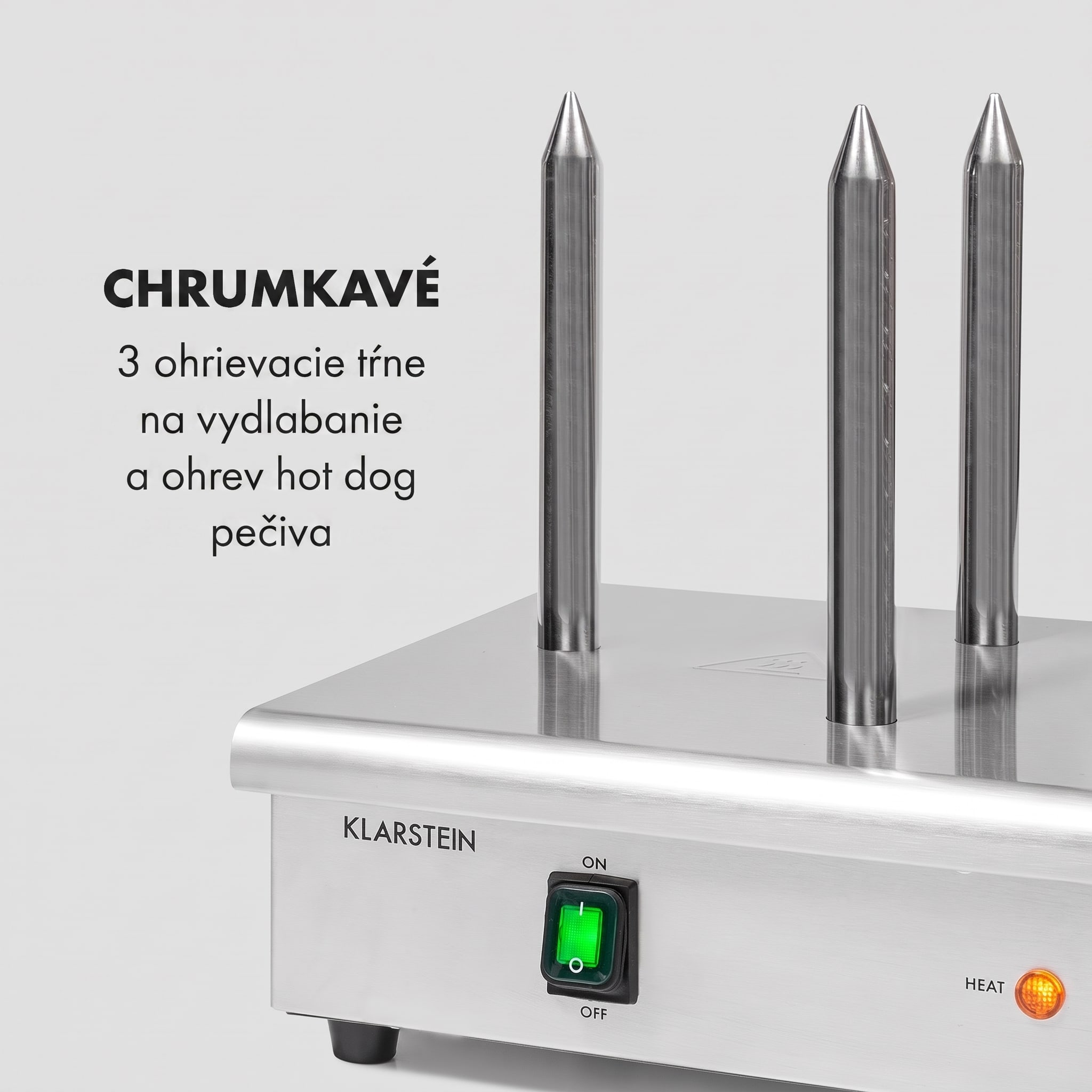 Klarstein Wurstfabrik 600, hotdogovač, 600 W, 5 l, 30 – 100 °C, sklo, nehrdzavejúca oceľ – Obrázok 5