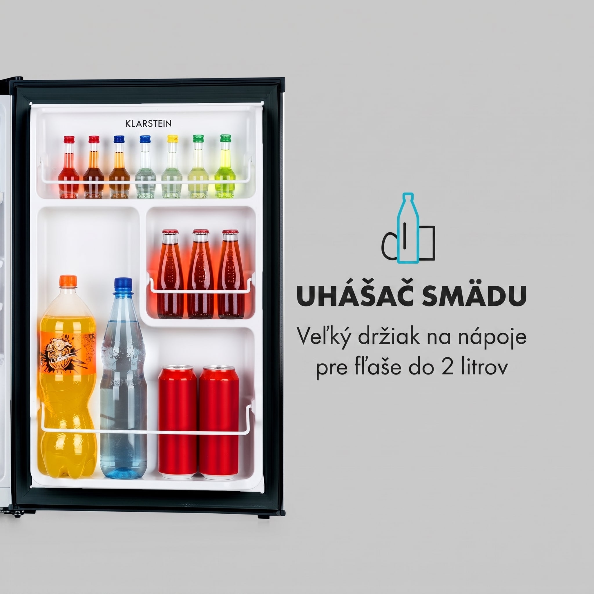 Klarstein Delaware, mraziaci priečinok 4 l, energet. trieda E, kompresné chladenie – Obrázok 5