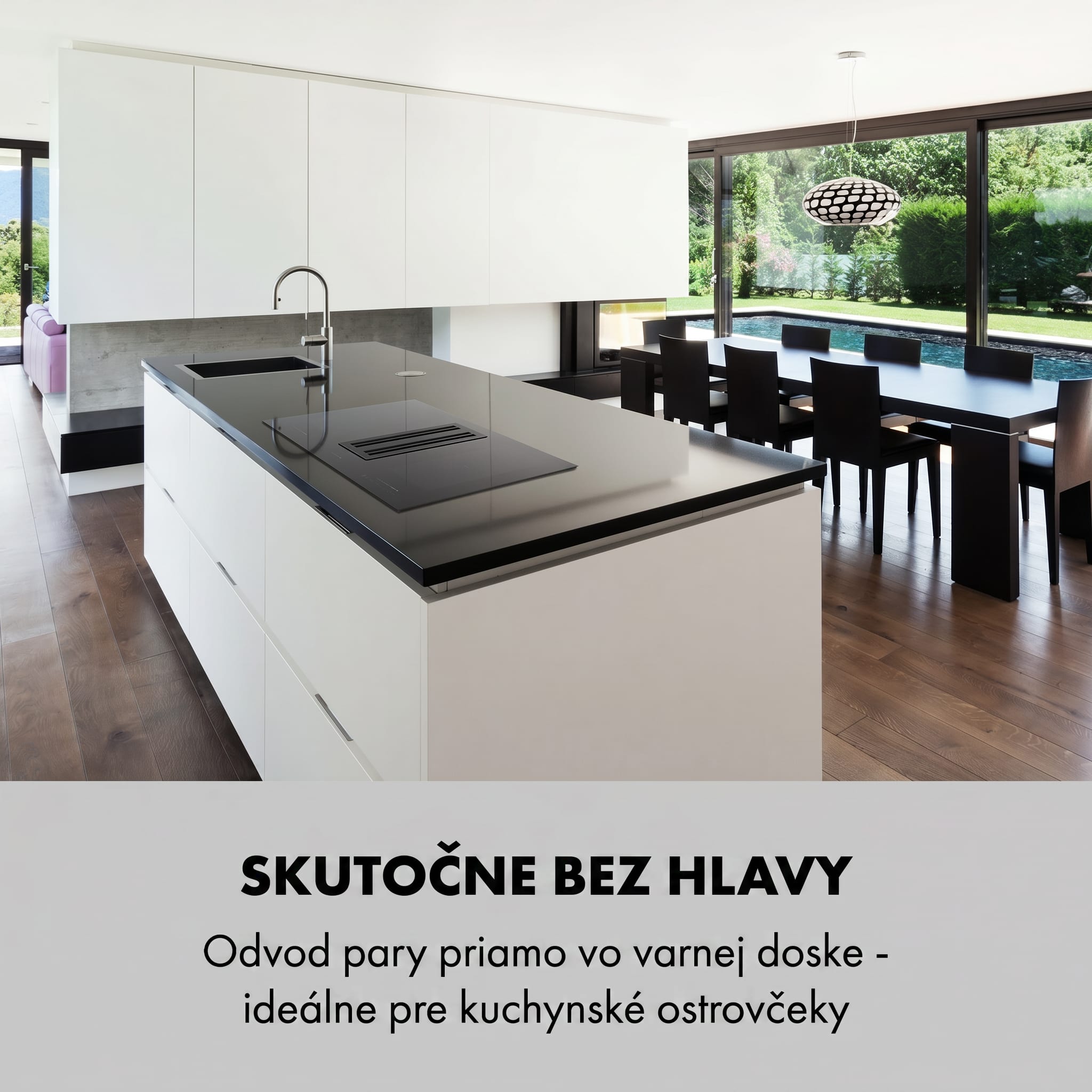 Klarstein Full House 2.0, indukčná varná doska s odsávaním, 271 m³/h, energet. trieda A – Obrázok 4