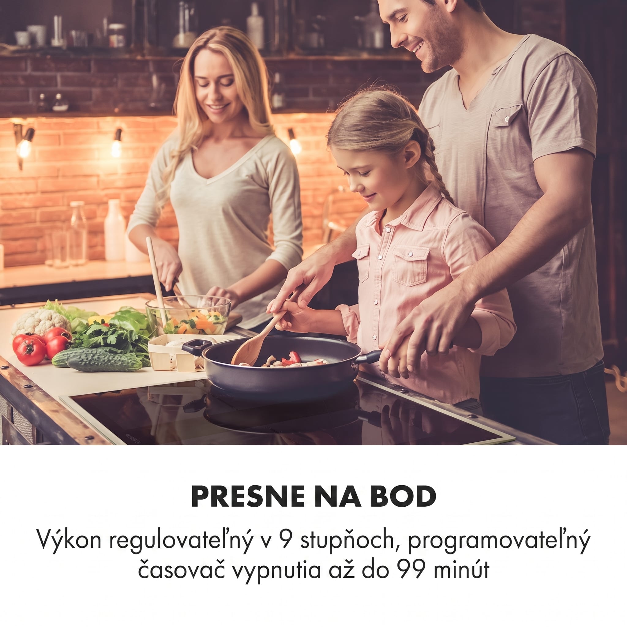 Klarstein Delicatessa 60 Prime, indukčná varná doska, 7000 W, 4 zóny, časovač, čierna – Obrázok 2