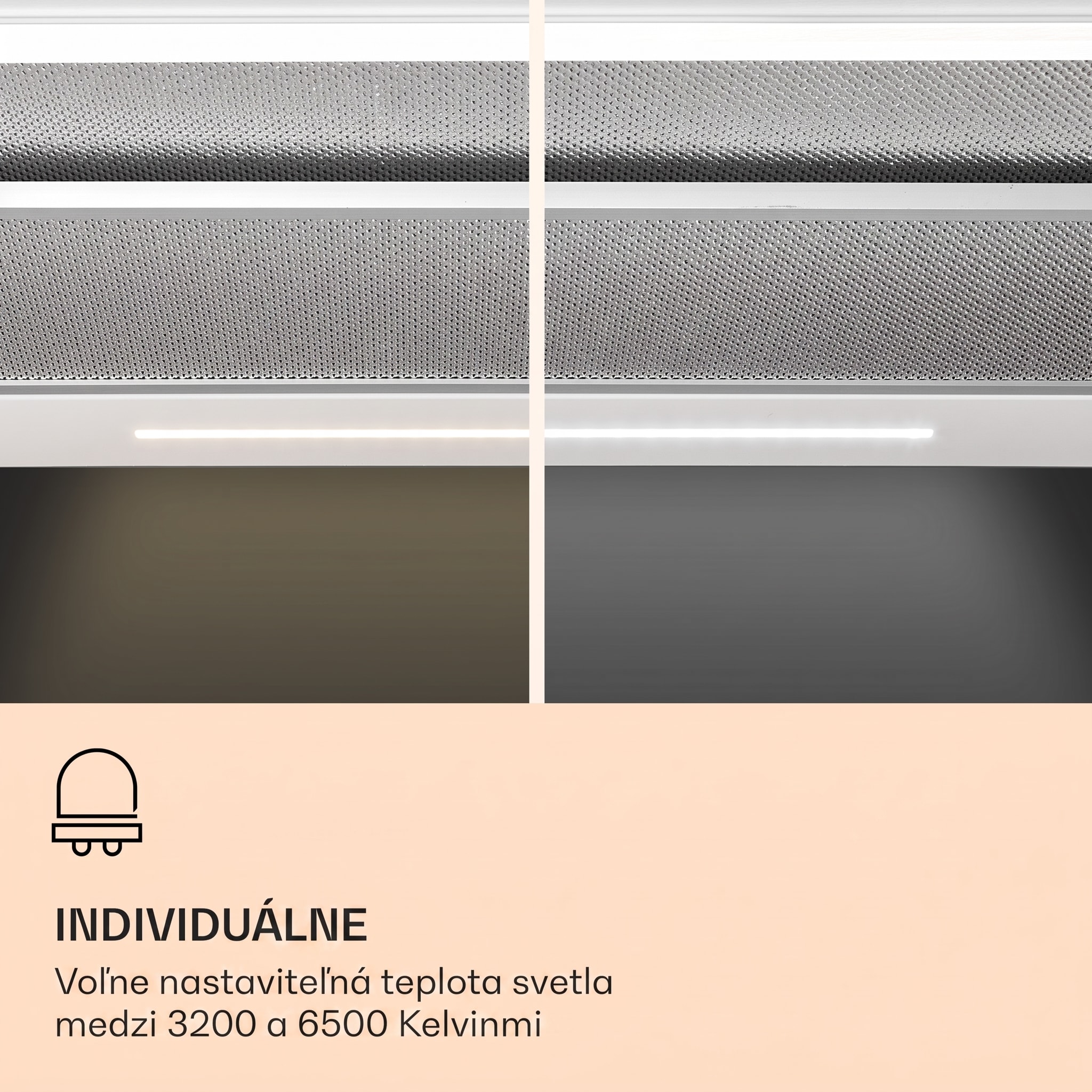 Klarstein Mariana Neo 60, plochý digestor, 60 cm, 640 m³/h, odsávanie vzduchu, LED – Obrázok 3