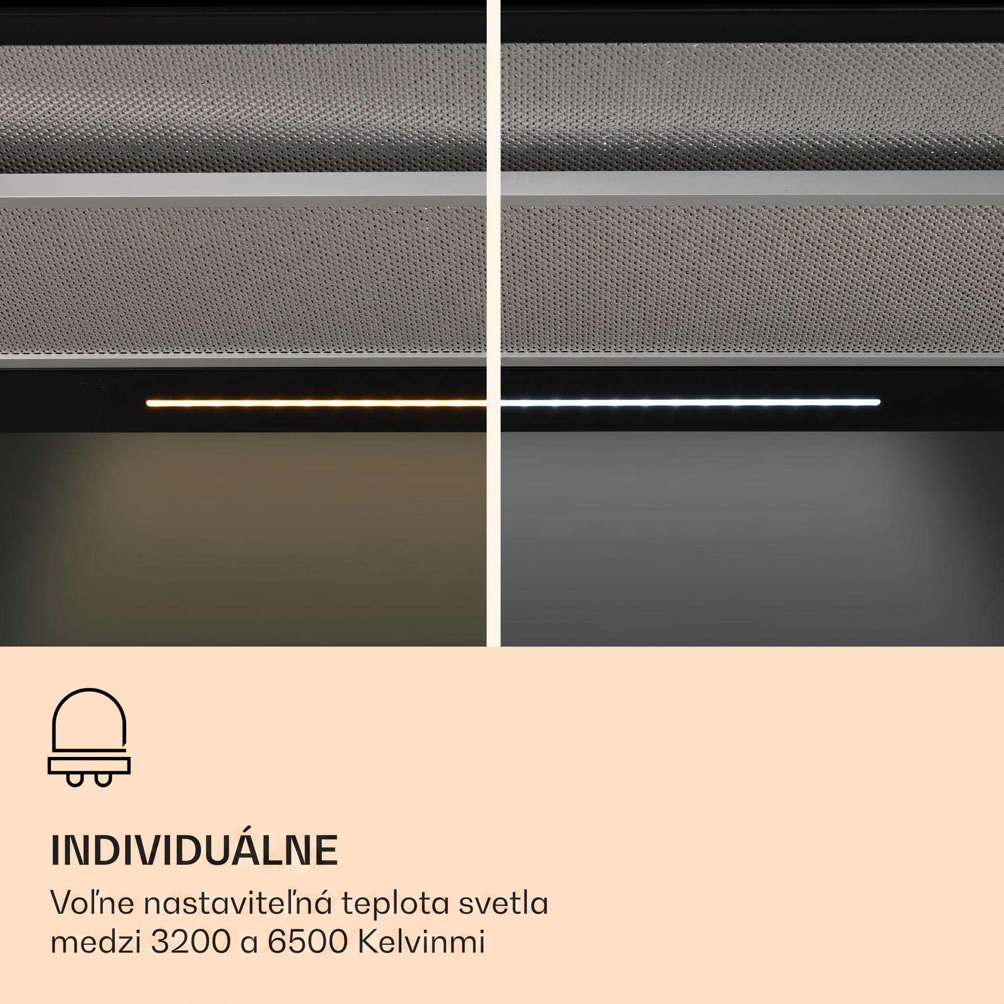 Klarstein Mariana Neo 60, plochý digestor, 60 cm, 640 m³/h, odsávanie vzduchu, LED – Obrázok 3