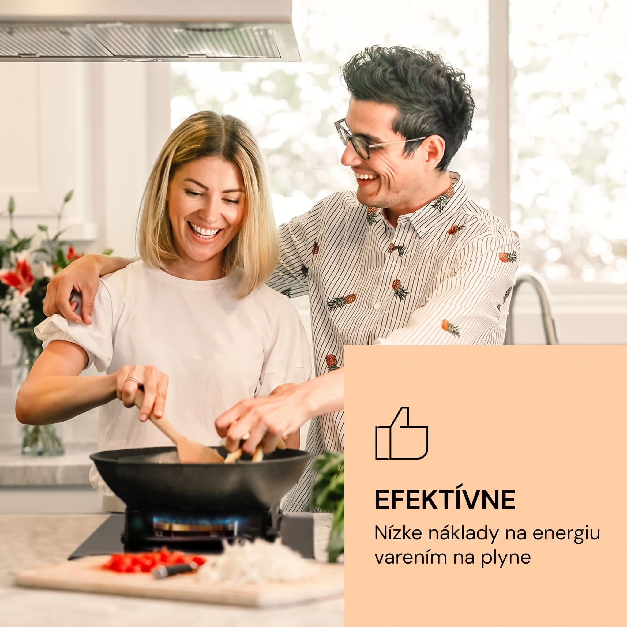 Klarstein Goldflame plynová varná doska 1 Wok horák sklokeramika – Obrázok 2
