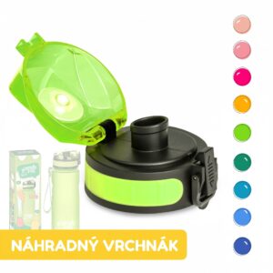 Klarstein Náhradné viečko Wakaba pre fľaše na vodu s objemom 350/400/500 ml | Plastové hrdlo | Bez BPA