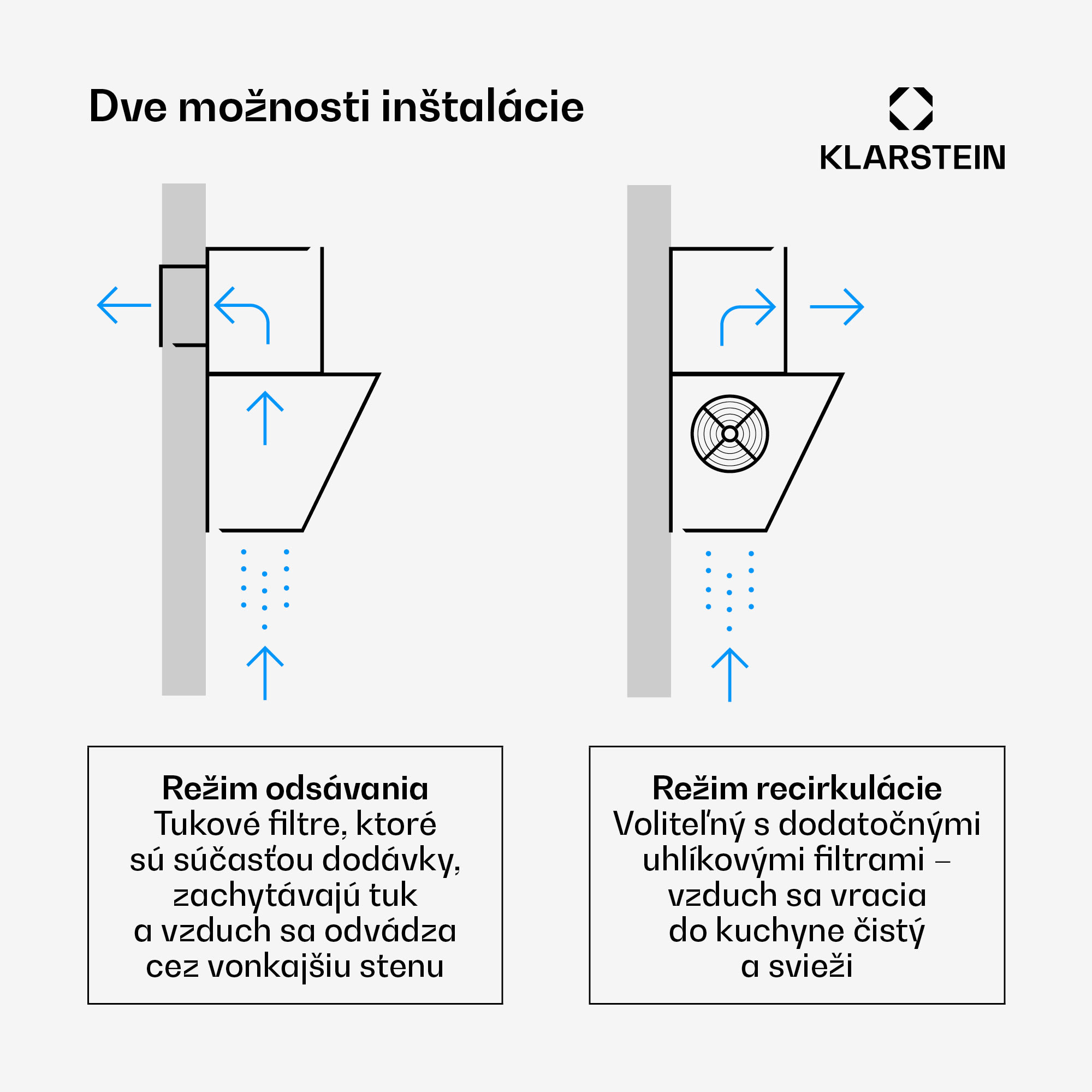 Klarstein Clara 90, digestor, 590 m³/h, dotykový displej, ambientné podsvietenie – Obrázok 3