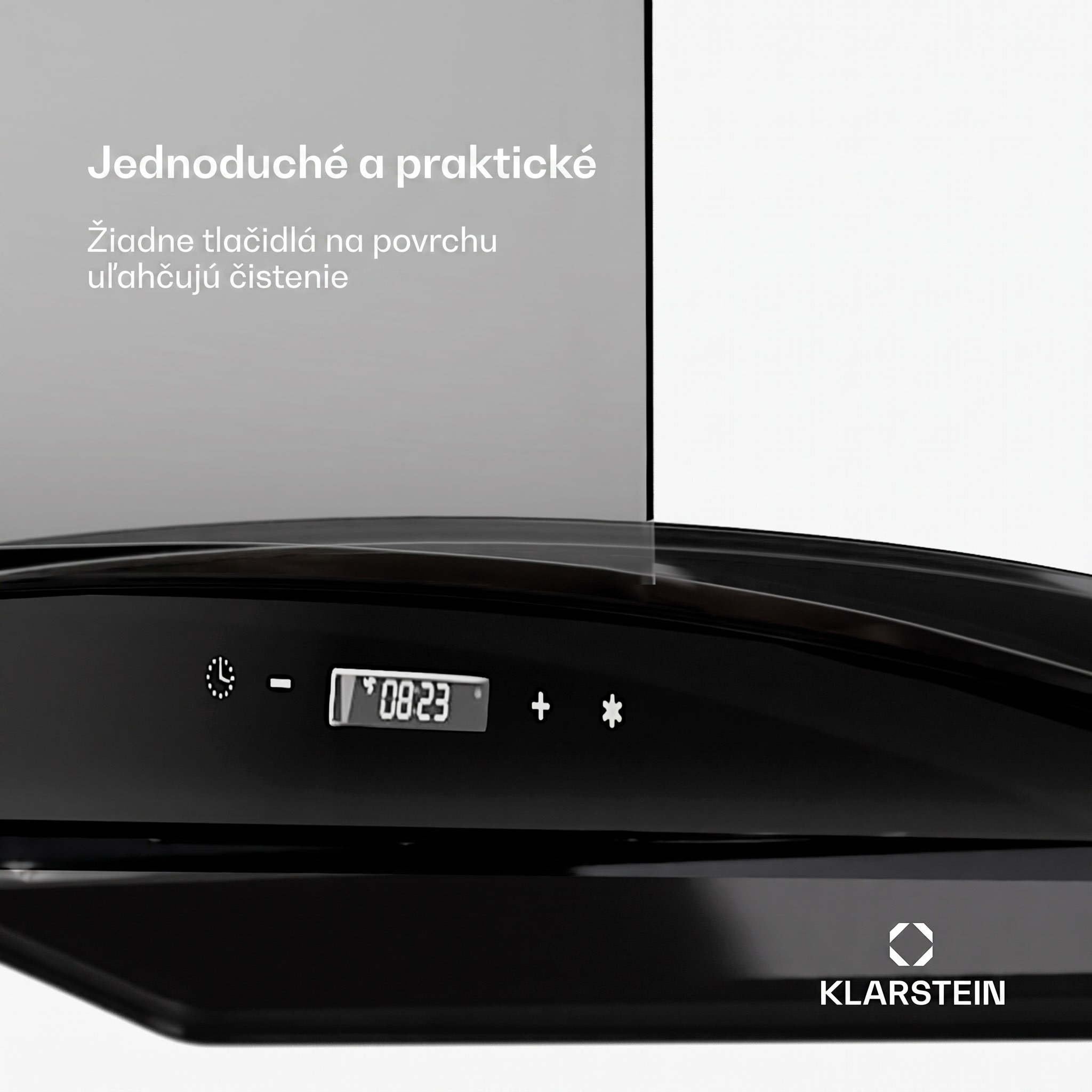 Klarstein Colette, digestor, 90 cm, 601 m³/h, energetická trieda A, ušľachtilá oceľ, strieborný – Obrázok 5