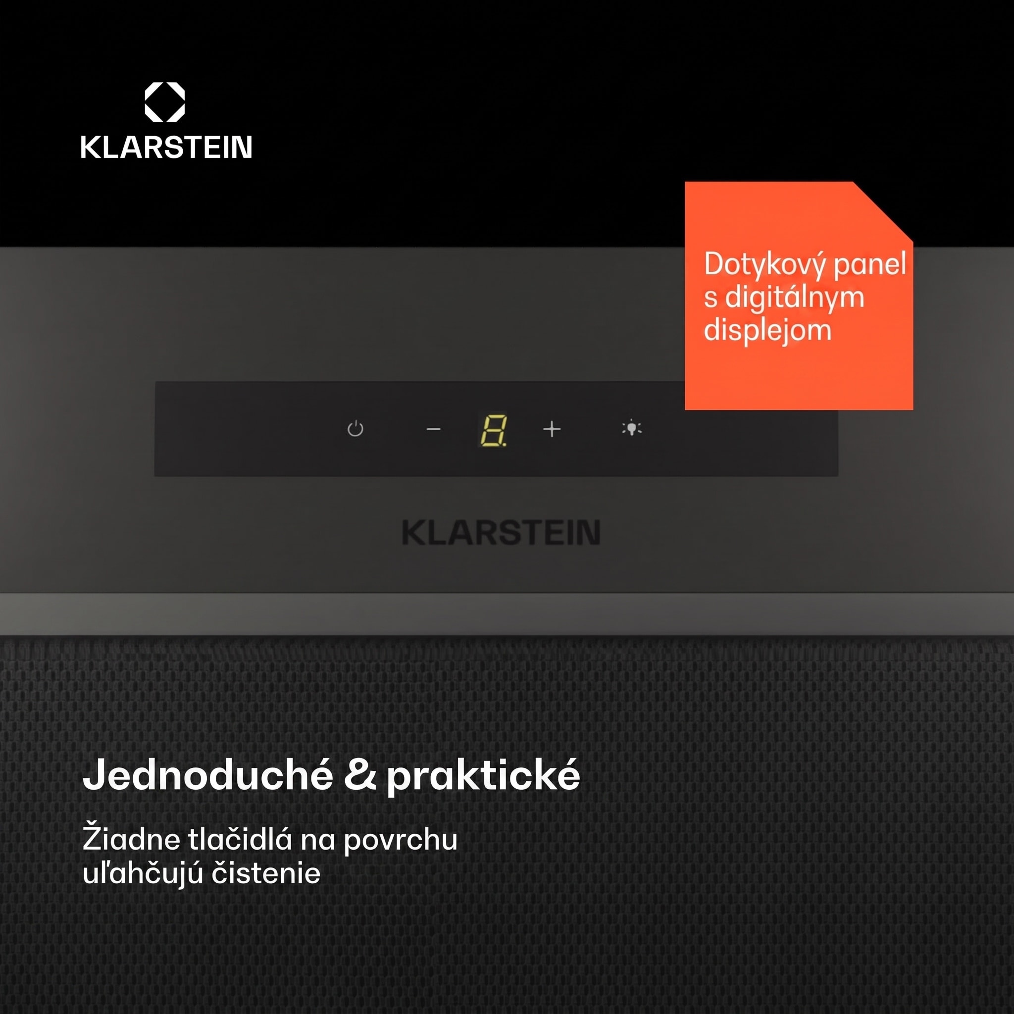 Klarstein Paolo 52 vstavaný Digestor 52 cm 439 m³/h LED Touch A++ – Obrázok 5