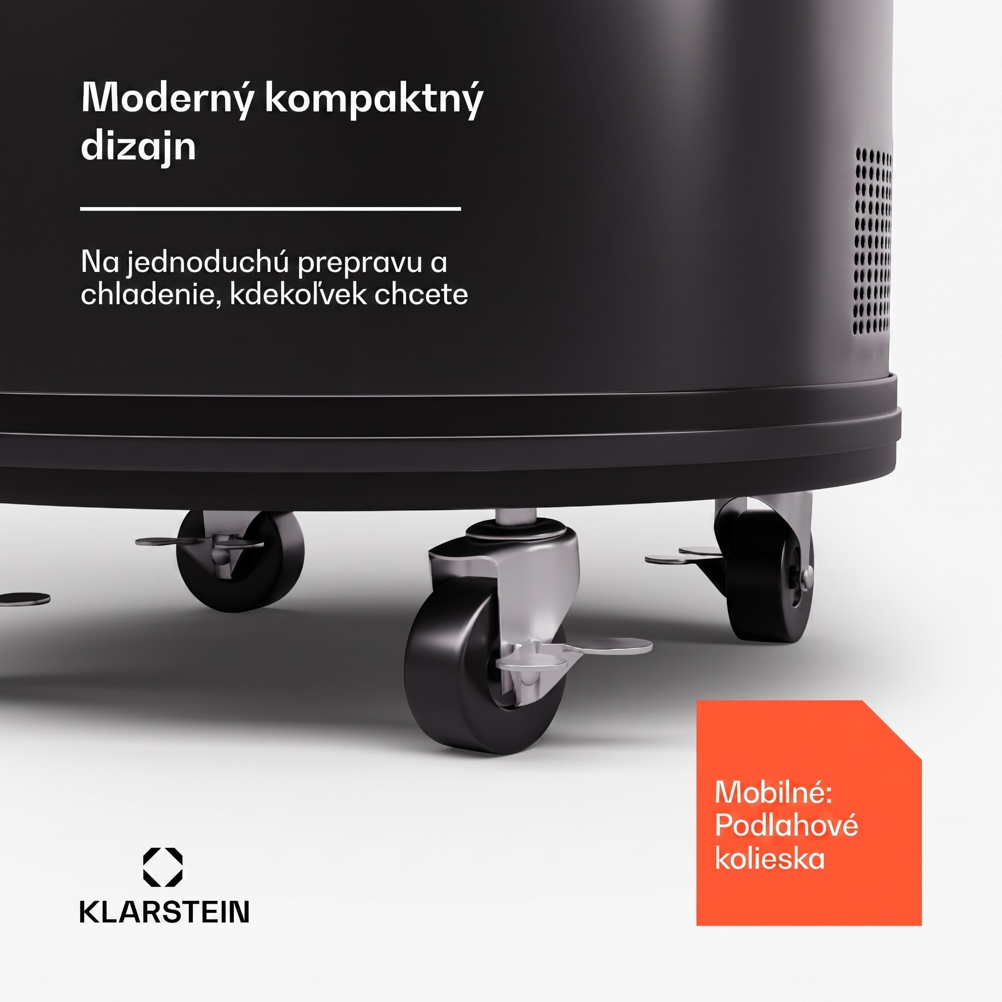 Klarstein Mr. Barbot 30, chladnička na nápoje, barová chladnička, 30 litrov, 0-16 °C, mobilná – Obrázok 4