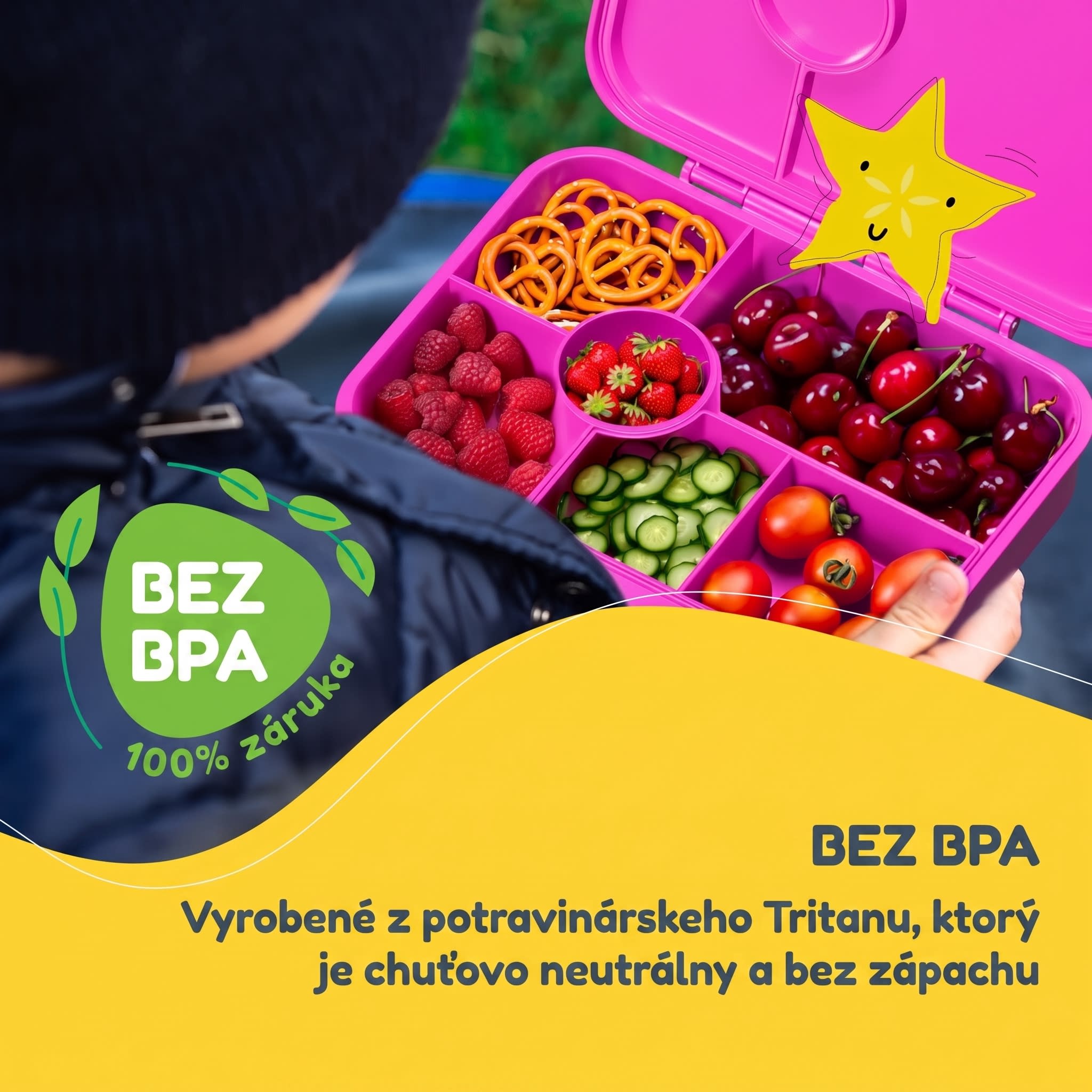 NA Schmatzfatz desiatový box so 6 priehradkami – Obrázok 2