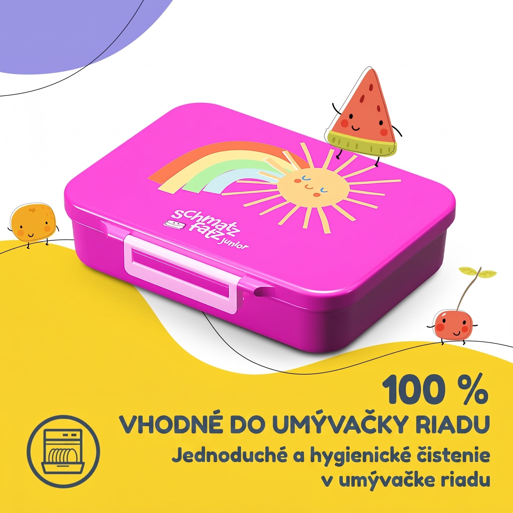 NA Schmatzfatz desiatový box so 6 priehradkami – Obrázok 5