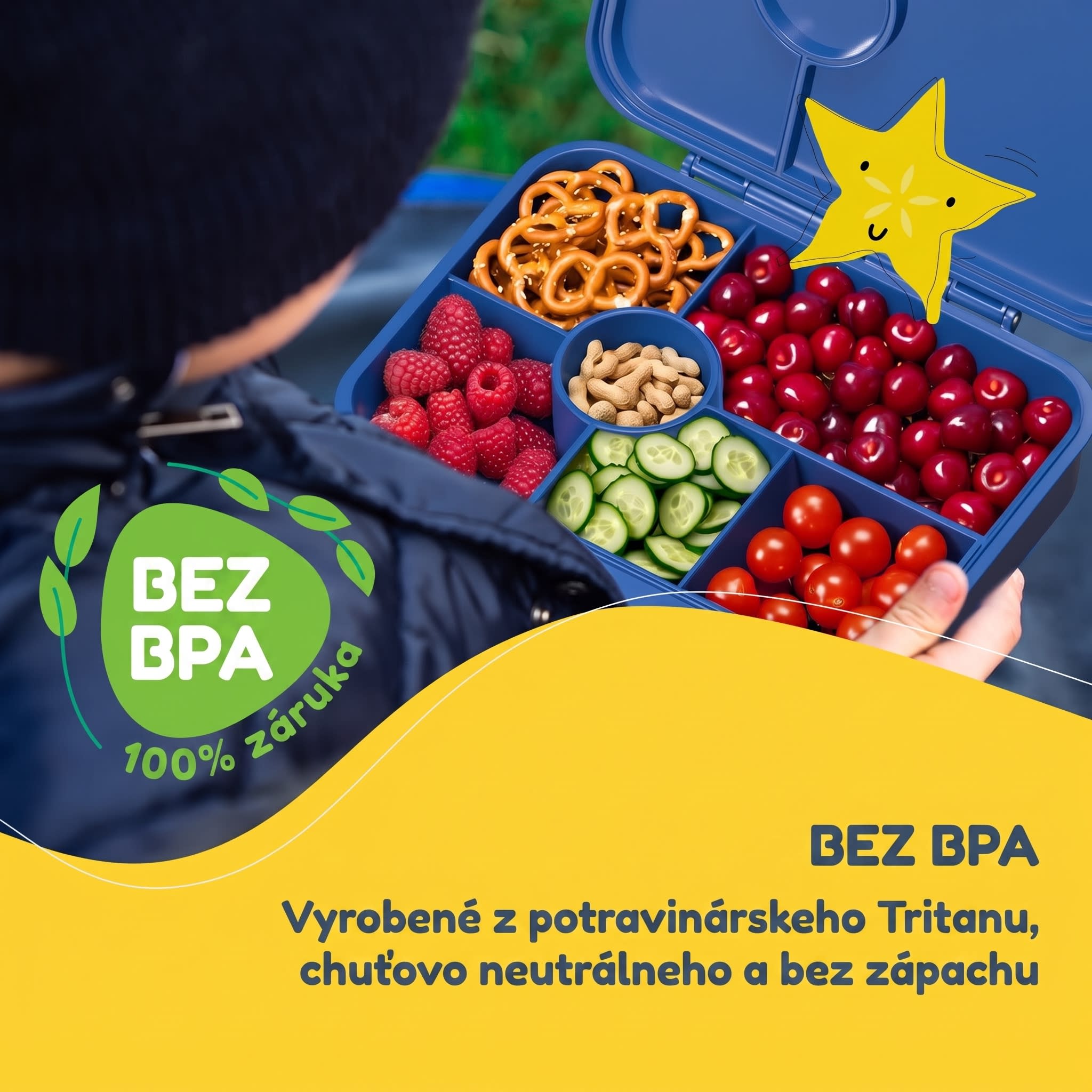 NA Schmatzfatz desiatový box so 6 priehradkami – Obrázok 2