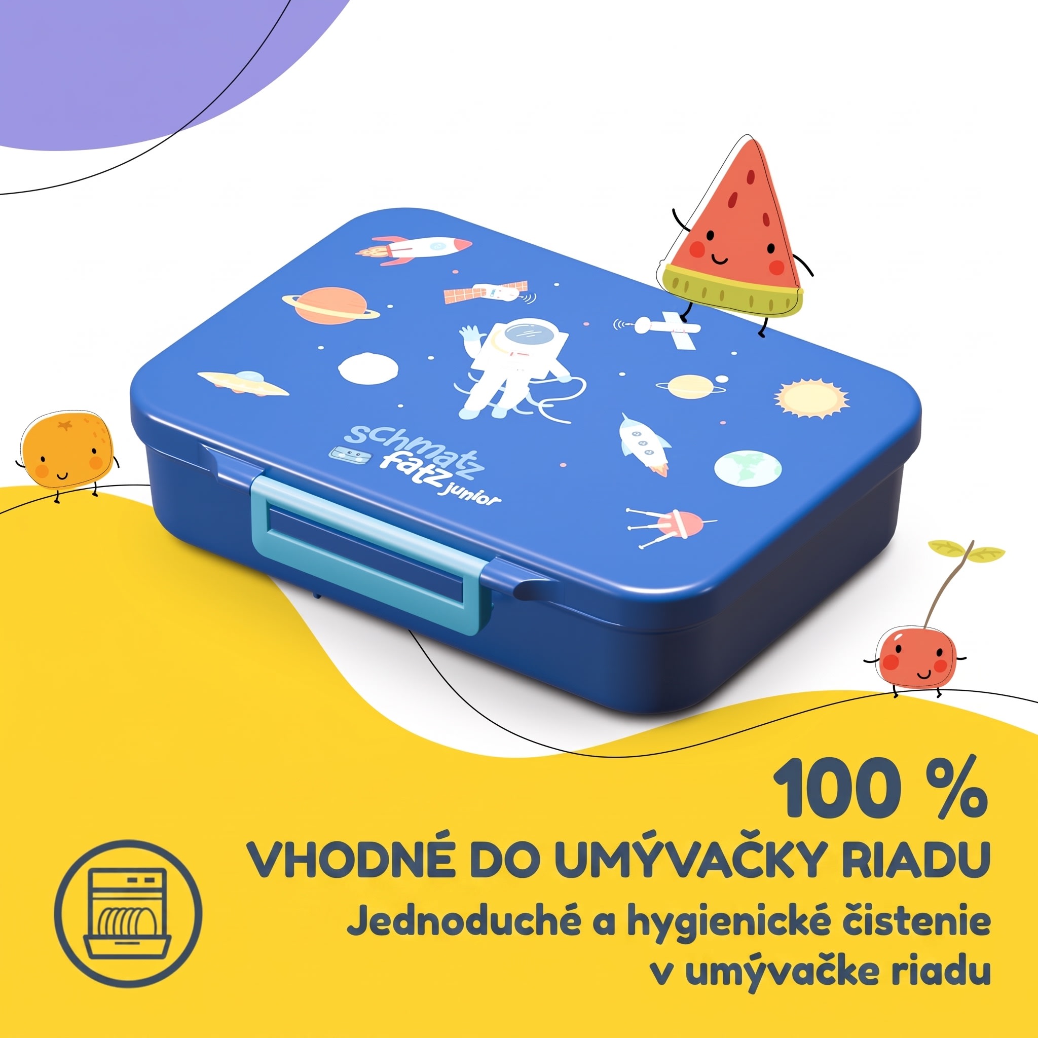 NA Schmatzfatz desiatový box so 6 priehradkami – Obrázok 5