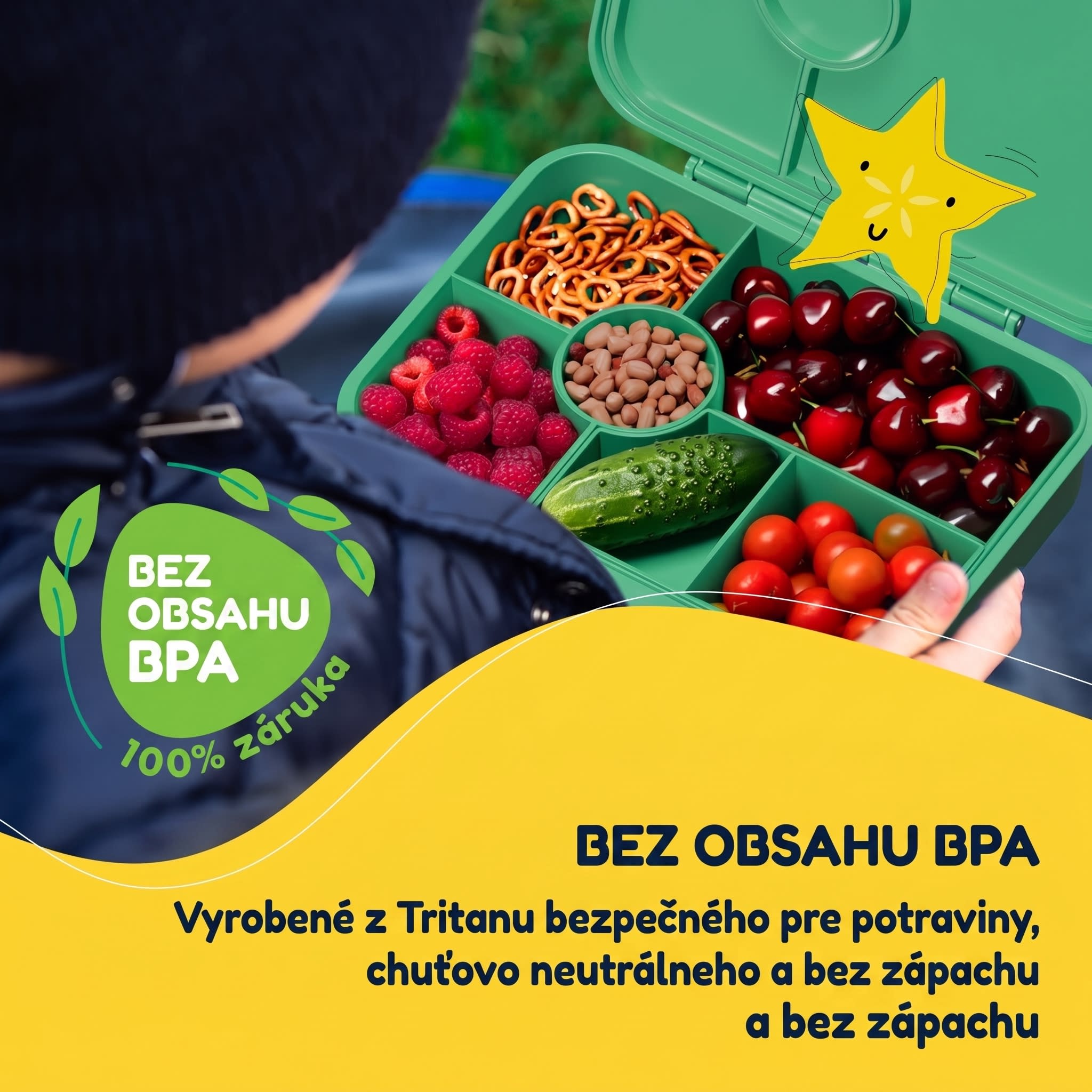NA Schmatzfatz desiatový box so 6 priehradkami – Obrázok 2