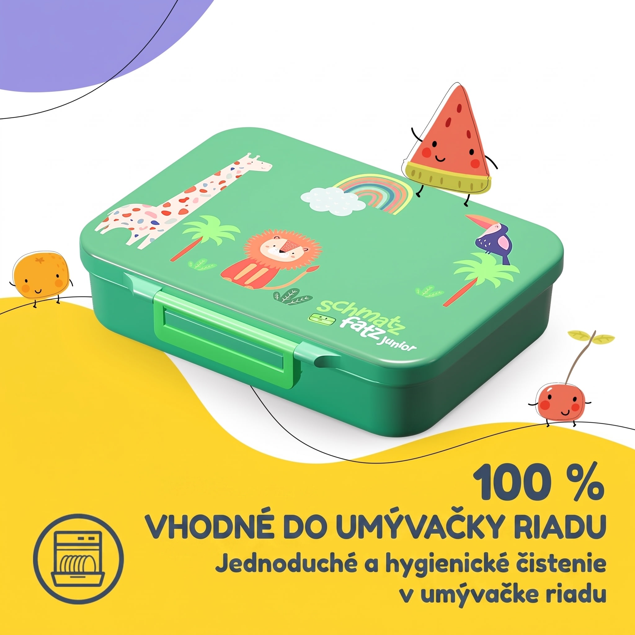 NA Schmatzfatz desiatový box so 6 priehradkami – Obrázok 5