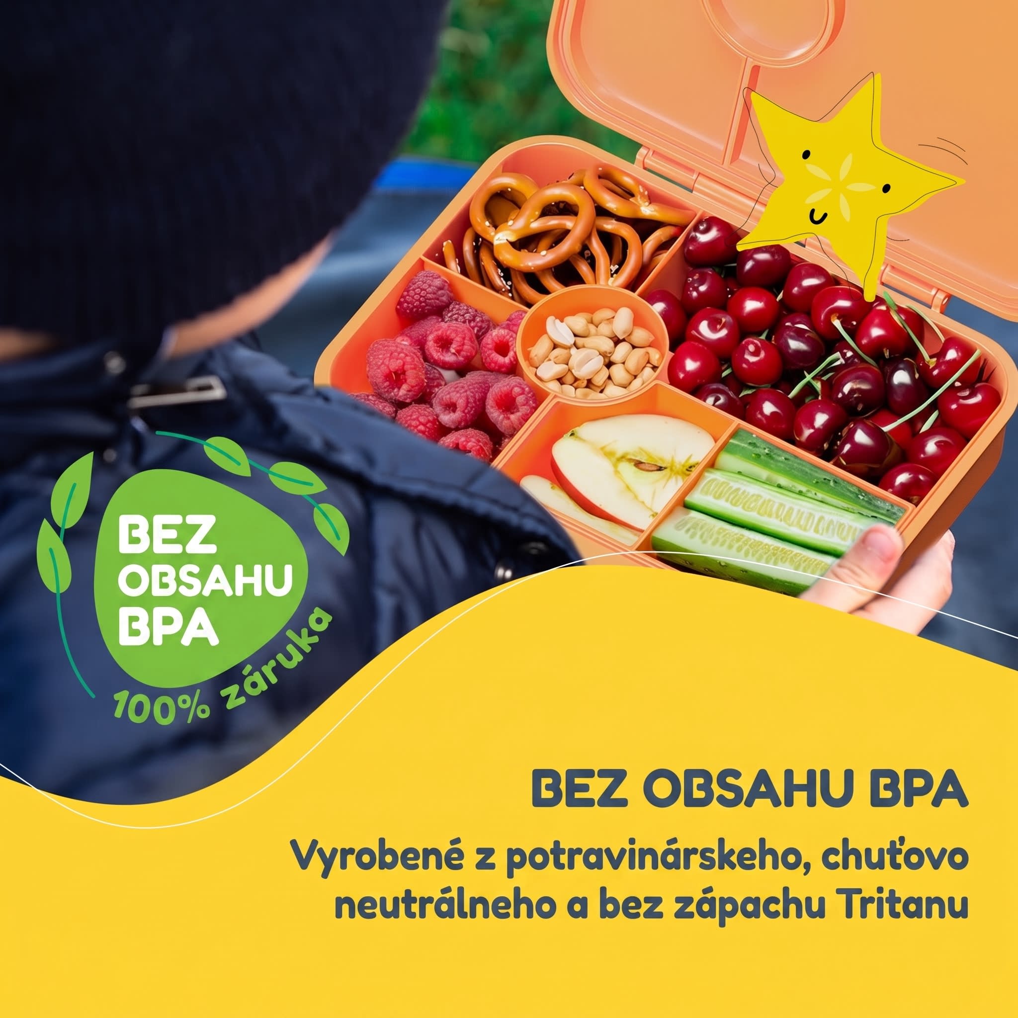 NA Schmatzfatz desiatový box so 6 priehradkami – Obrázok 2