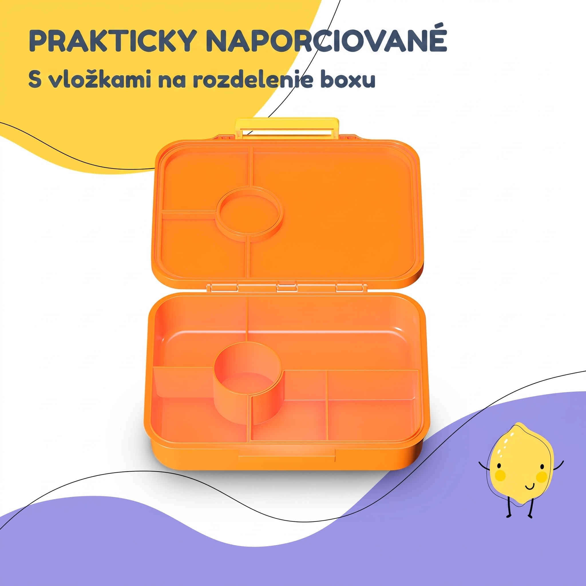 NA Schmatzfatz desiatový box so 6 priehradkami – Obrázok 4