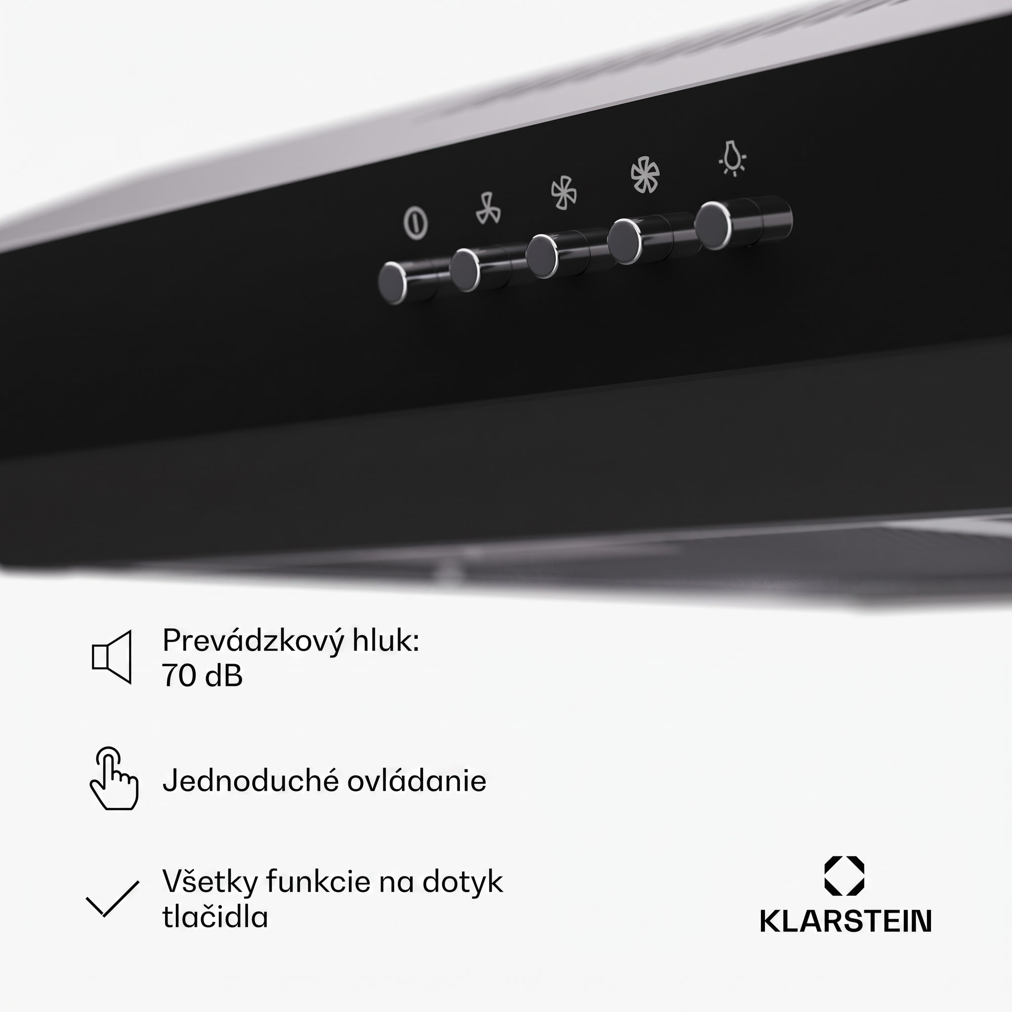 Klarstein Contempo 60 podstavná digestorová kapucňa 60 cm 200 m³/h LED nerez akryl – Obrázok 5