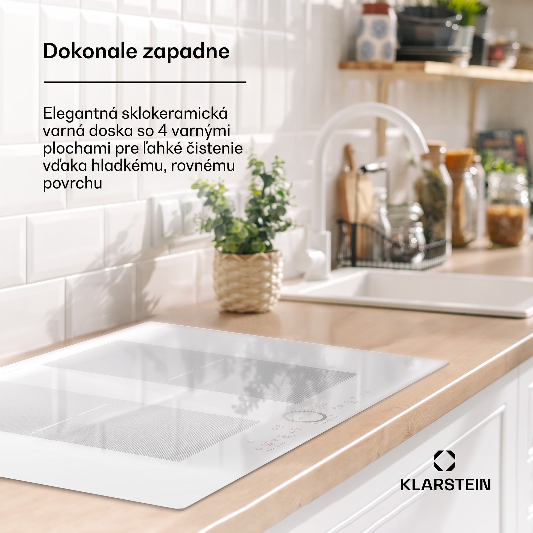 Klarstein Delicatessa 77 Flex vstavaná indukčná varná doska 4 zóny 7000 W – Obrázok 2