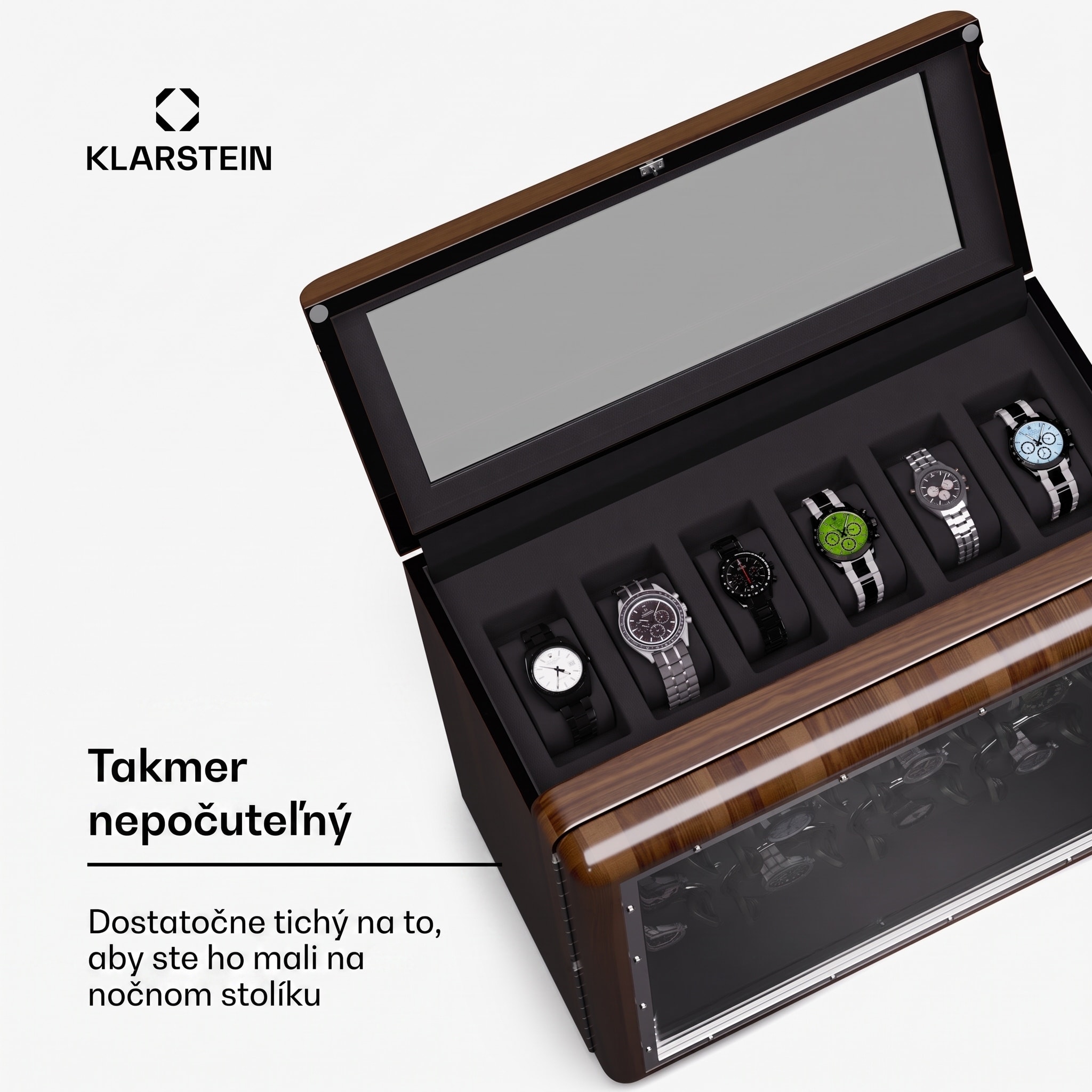 Klarstein Valmont 12+6 navíjač hodiniek – Obrázok 4