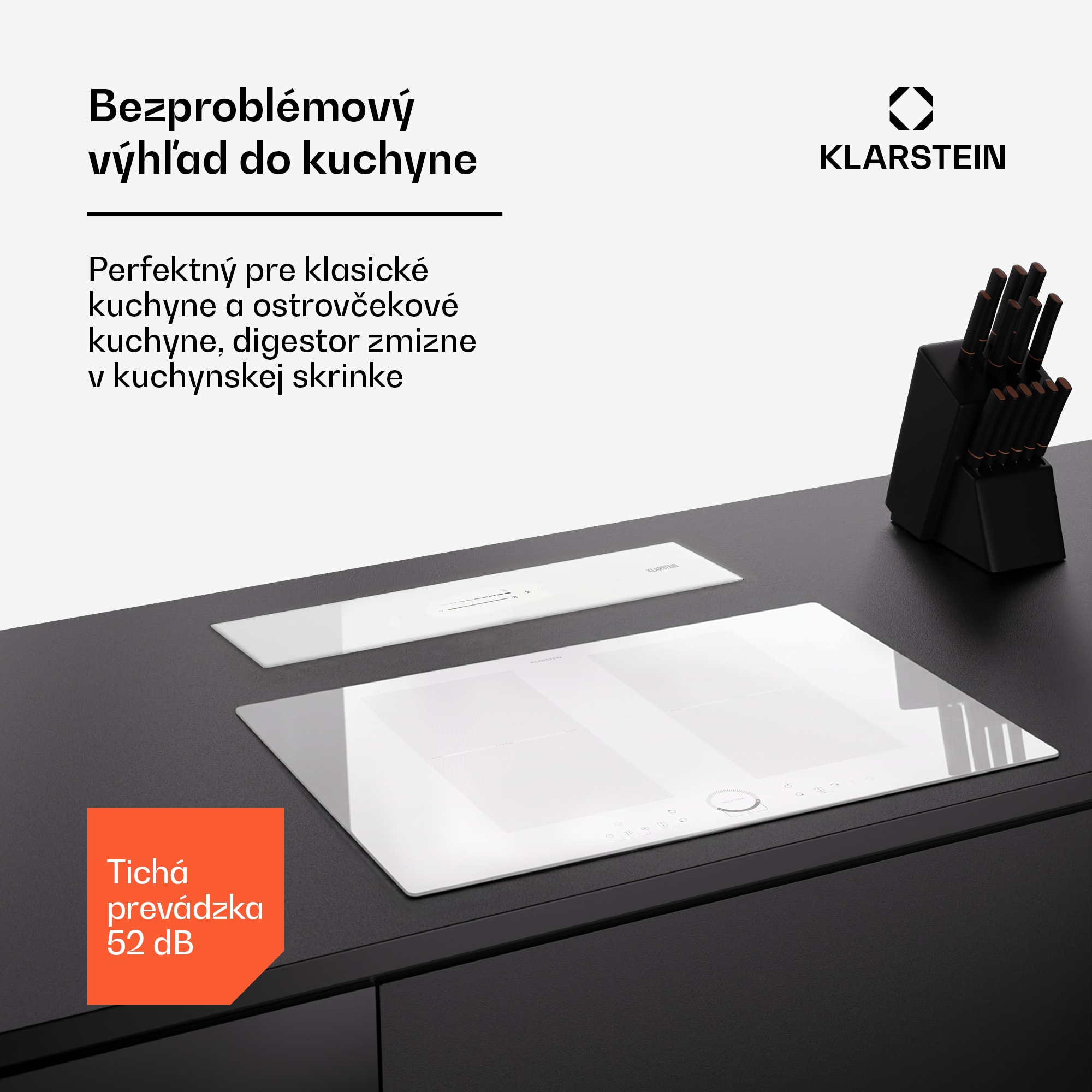 Klarstein Royal Flush Eco digestor 60 cm 604 m³/h A+ – Obrázok 4
