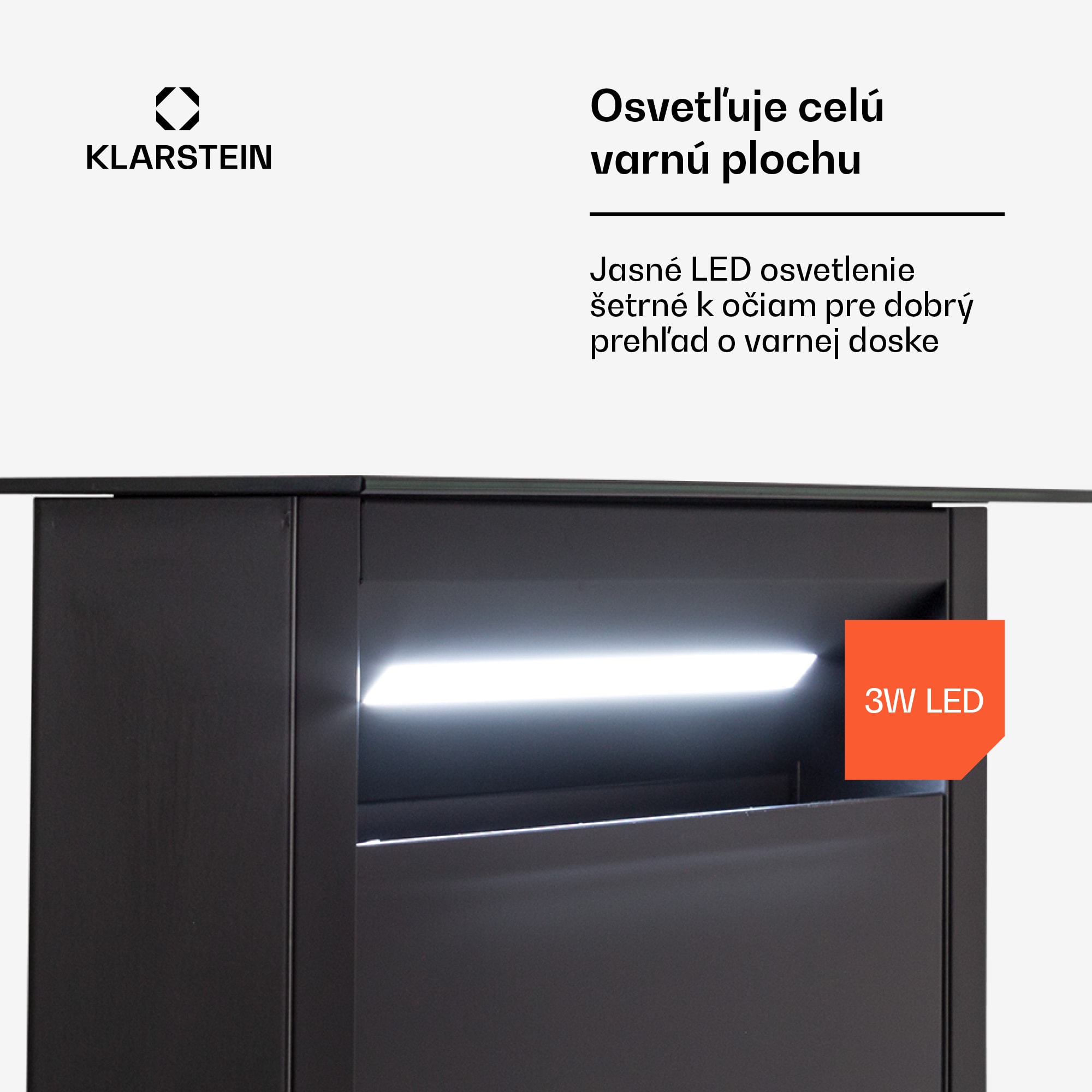 Klarstein Royal Flush Eco, digestor, 60 cm, 604 m³/h, A+ – Obrázok 5