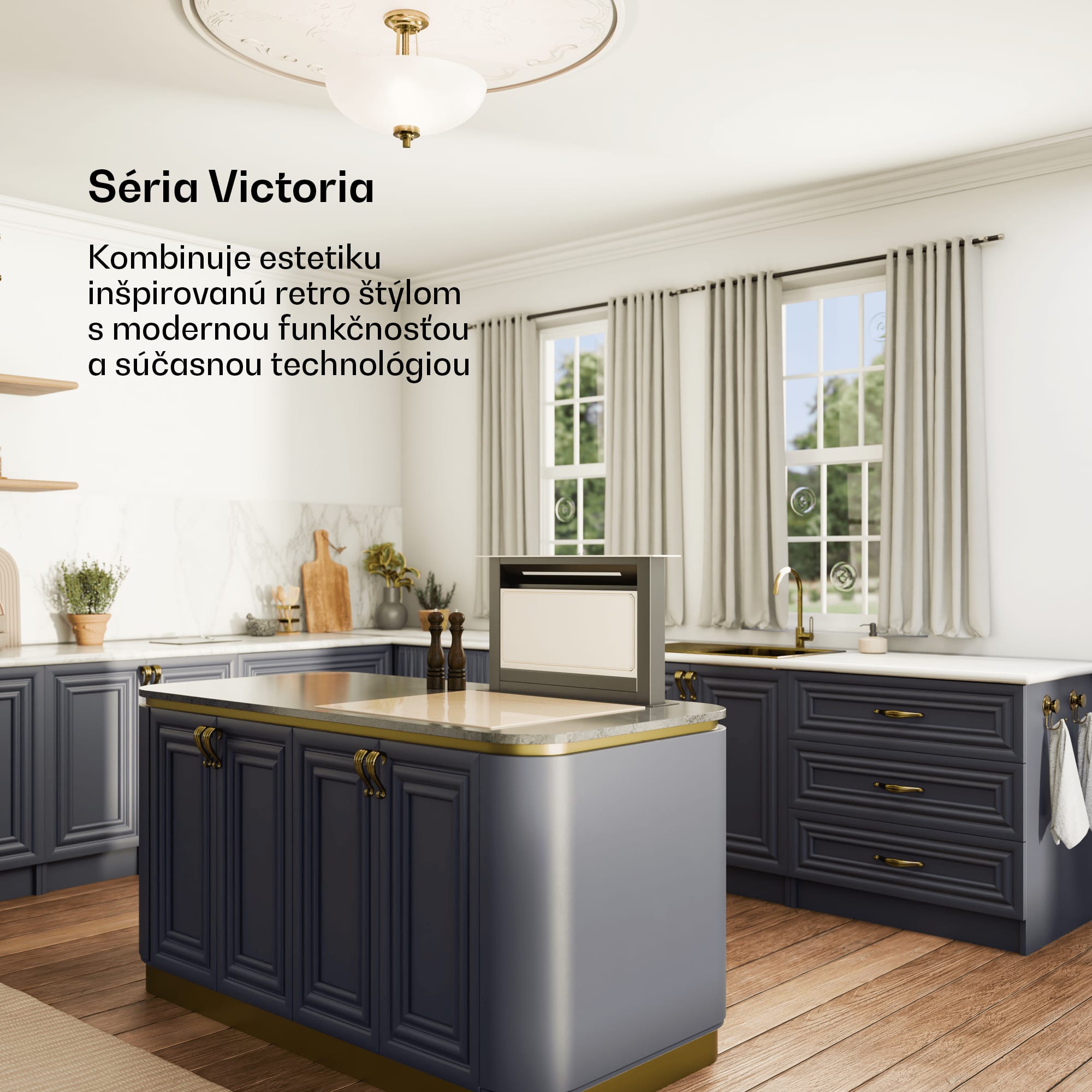 Klarstein Victoria Downdraft digestor | 60 cm | A | 8 úrovní + boost | až do 713,8 m³/h | 120 W – Obrázok 2