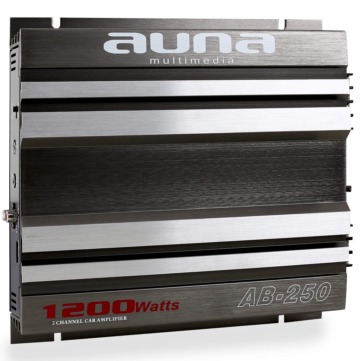 2–kanálový autozosilňovač Auna AB–250, premostiteľný 1200 W – Obrázok 2