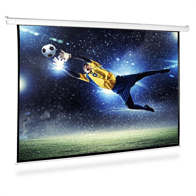 FrontStage PSBB-80, 203 cm rolovacie premietacie plátno, 150 x 150 cm, 1:1 – Obrázok 2