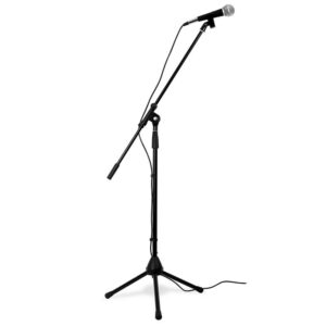 Skytronic Flexibilný mikrofónový set, trojnožkový statív, taška, XLR