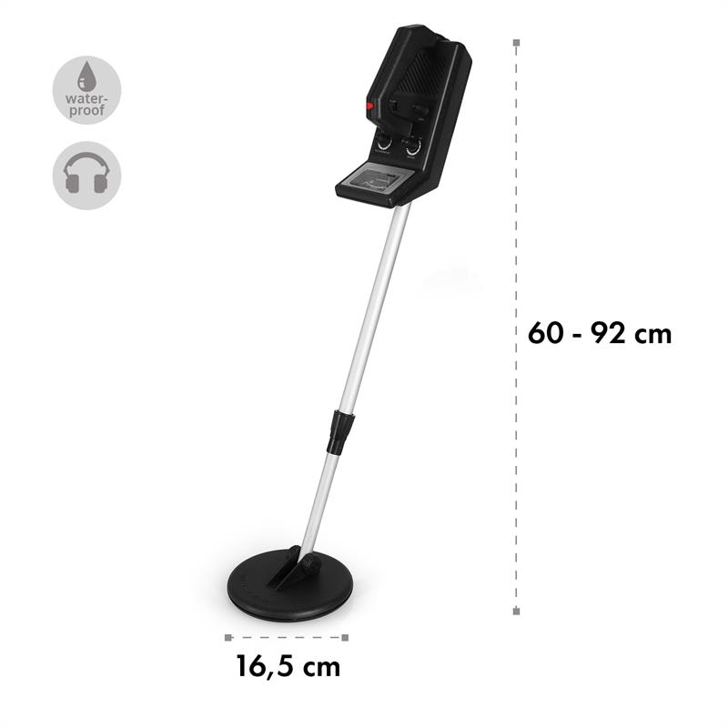 DURAMAXX MD-350, detektor kovov, 16,5 cm vodotesná sonda do 1,5 m – Obrázok 5