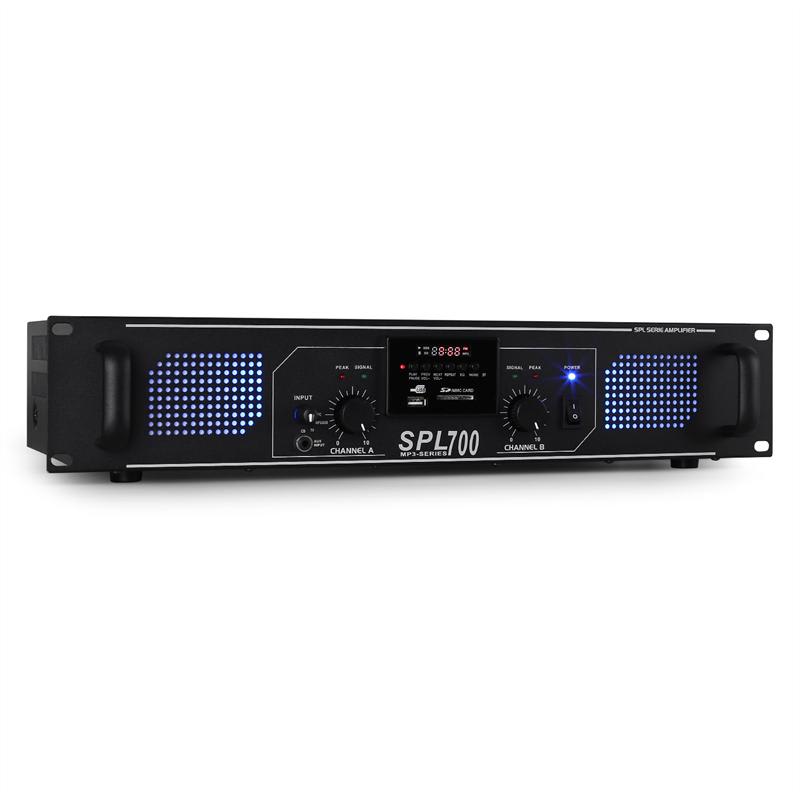 PA- HiFi zosilňovač Skytec SPL-700 W USB-SD-MP3