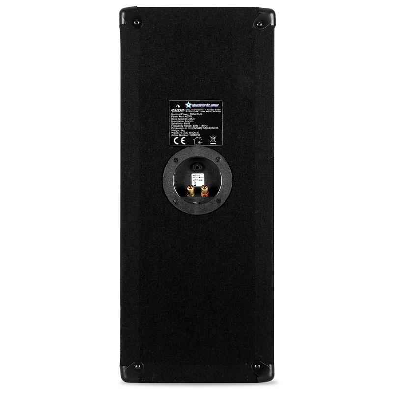 Malone JO-PW-65X22, Pár PA reproduktorov, 1200 W – Obrázok 3
