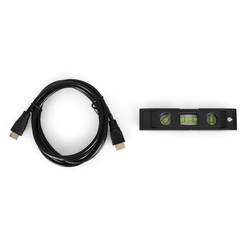 TV držiak na stenu Auna LDA03-446, 2 ramená, HDMI kábel – Obrázok 4