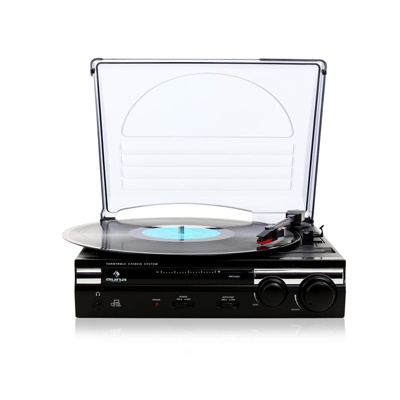 Auna 182TT, USB gramofón, MP3 nahrávanie, AUX, PC, MAC – Obrázok 2