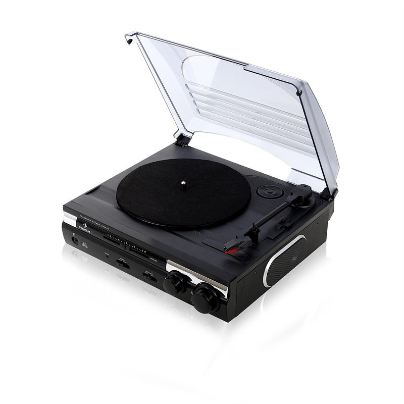 Auna 182TT, USB gramofón, MP3 nahrávanie, AUX, PC, MAC – Obrázok 5