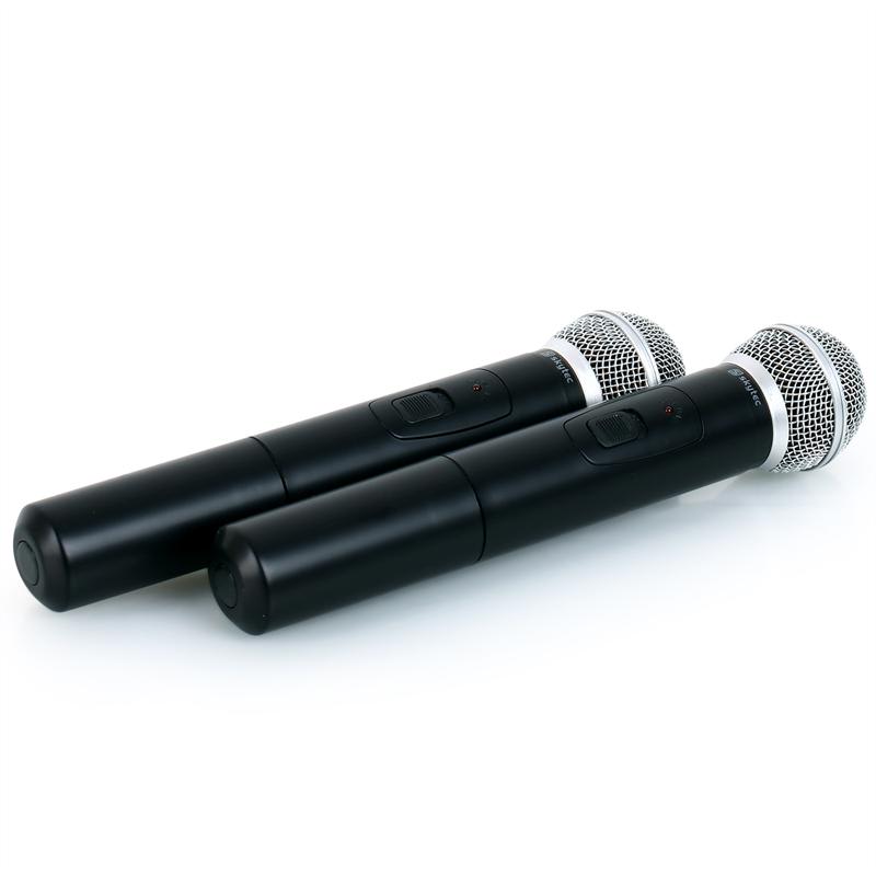 Bezdrôtový mikrofónový set Skytec STWM712, 2 kanály – Obrázok 3