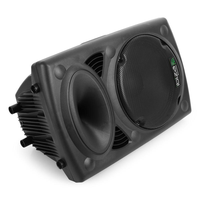 Aktívny reproduktor Ibiza SLK10-A, 20 cm (10"), 400 W, USB – Obrázok 3